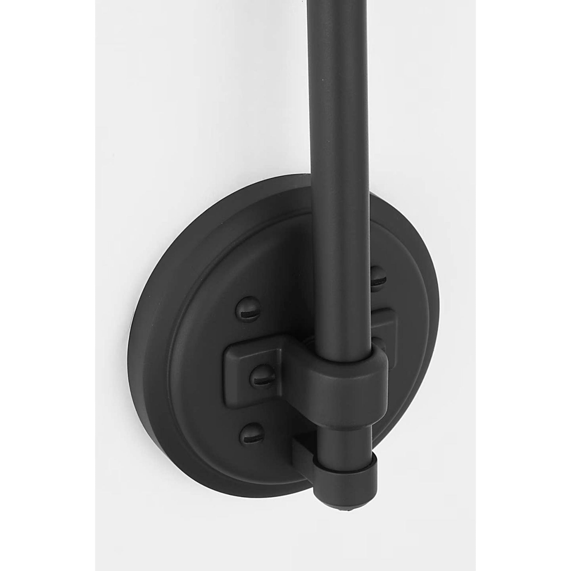 Thomas O'Brien Academy 11" Arched Mack Barn Light in Matte Black with 12.5" Soft Copper Rockhouse Shade W12.5" x H15" x E16.75"