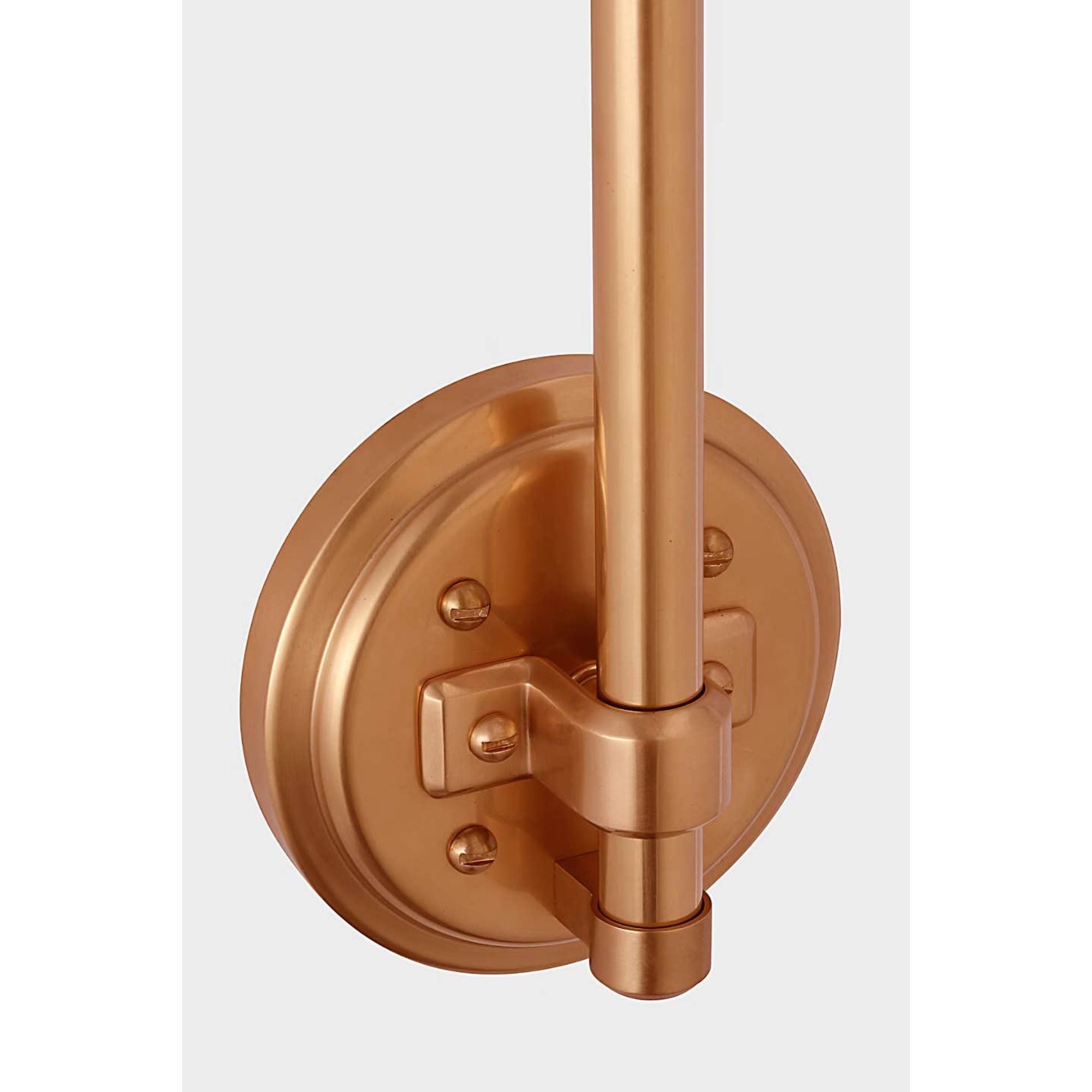 Thomas O'Brien Academy 11" Arched Mack Barn Light in Soft Copper with 8" Soft Copper Rockhouse Shade W8" x H16.25" x E14.5"