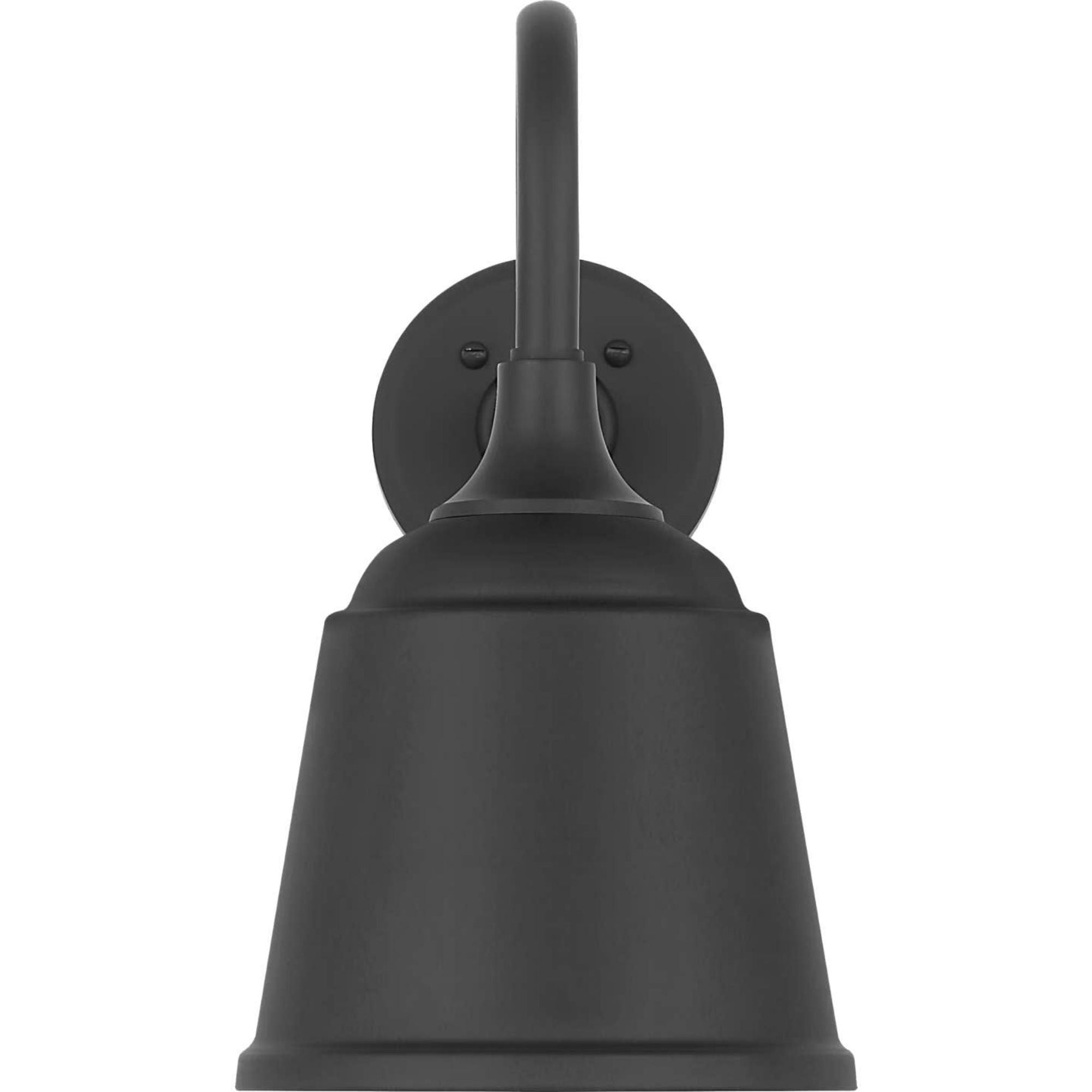 Thomas O'Brien Academy 11" Flynn Barn Light in Matte Black with 8" Matte Black Rockhouse Shade W8" x H14.25" x E14.5"