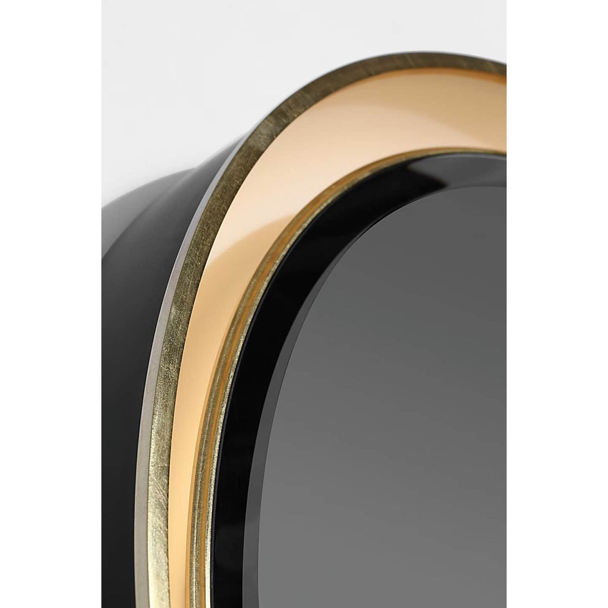 Thomas O'Brien Tricia 30" Illuminated Round Mirror in Modern Iron and Gild W30" x H30" x E3"