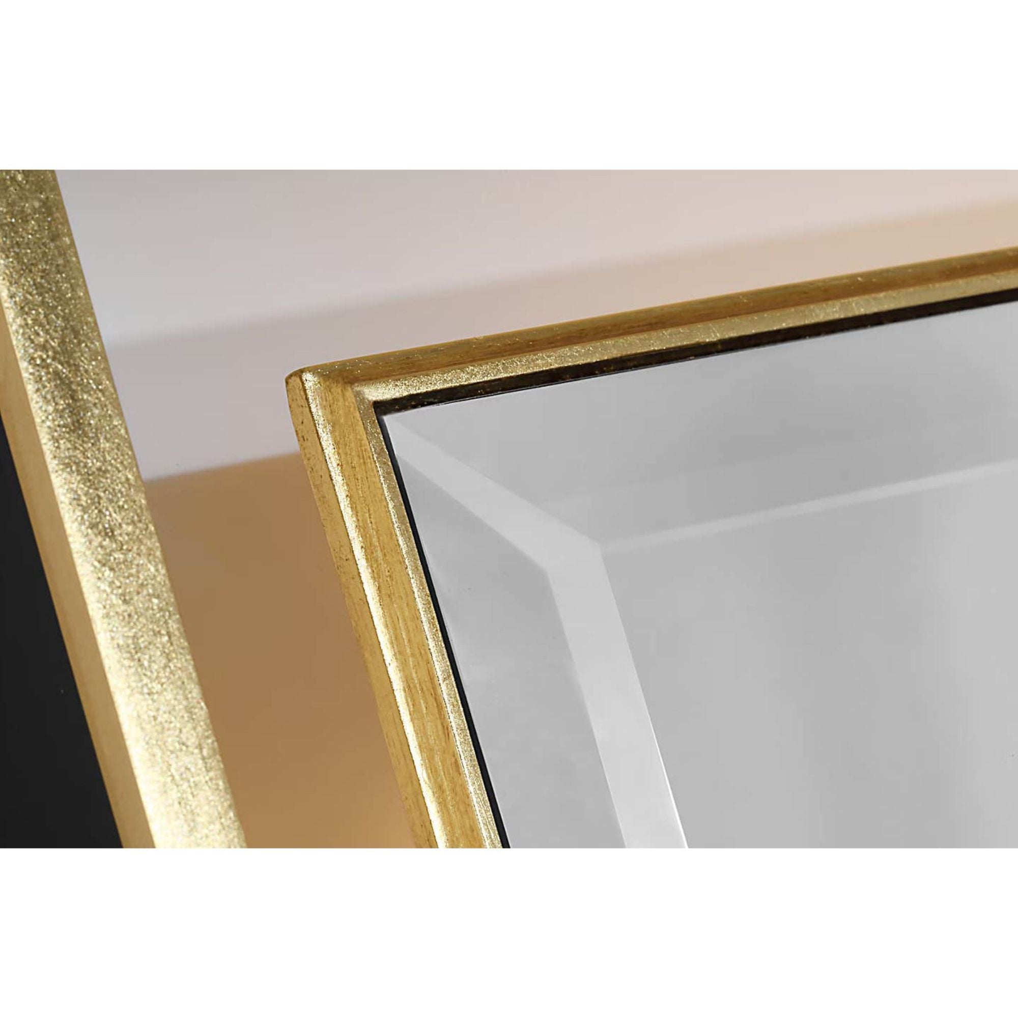 Thomas O'Brien Tricia 24" Illuminated Rectangular Mirror in Modern Iron and Gild W24" x H36" x E3"