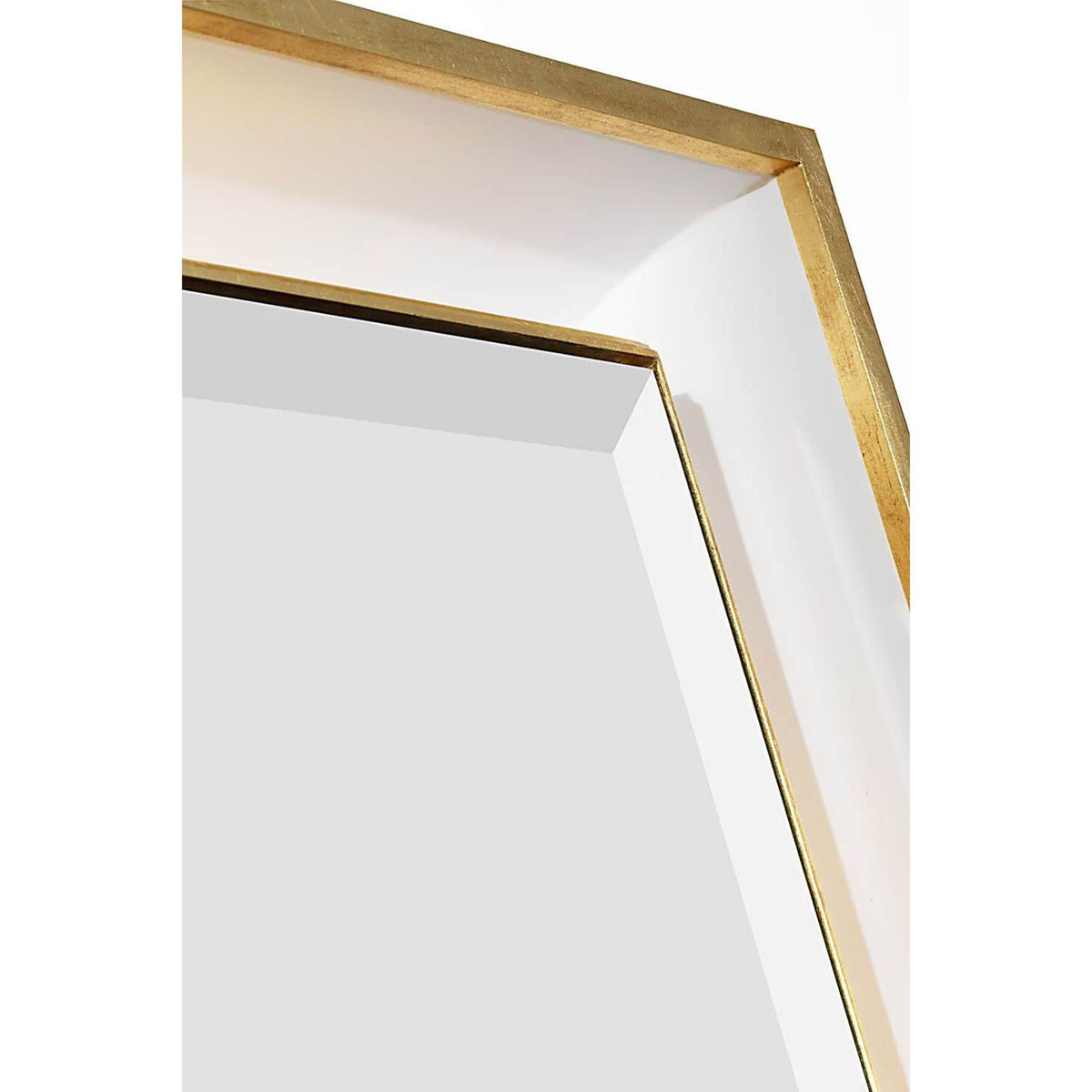 Thomas O'Brien Tricia 24" Illuminated Rectangular Mirror in Polished Nickel and Gild W24" x H36" x E3"