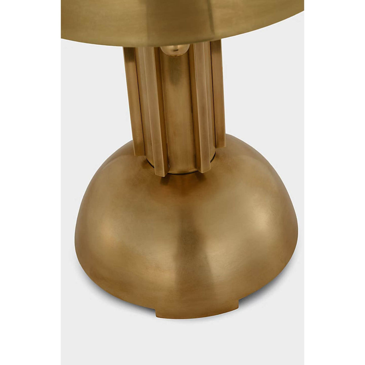 Thomas O'Brien Dally 13" Desk Lamp in Hand-Rubbed Antique Brass W7.75" x H13.5"