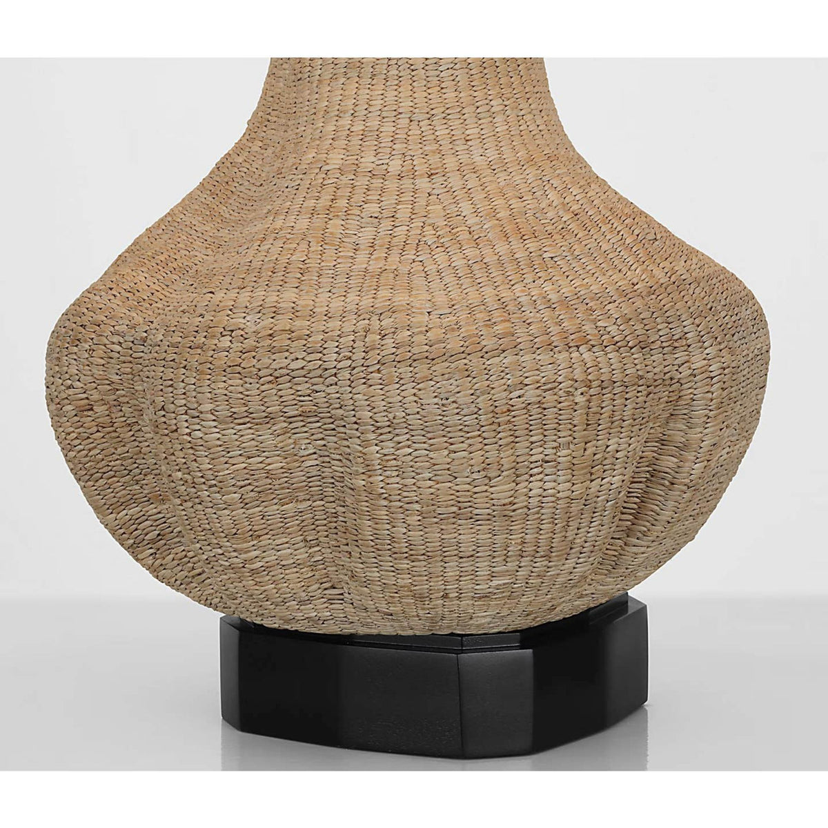 Thomas O'Brien Tahiti 25" Table Lamp in Ash with Linen Shade W17" x H24.75"
