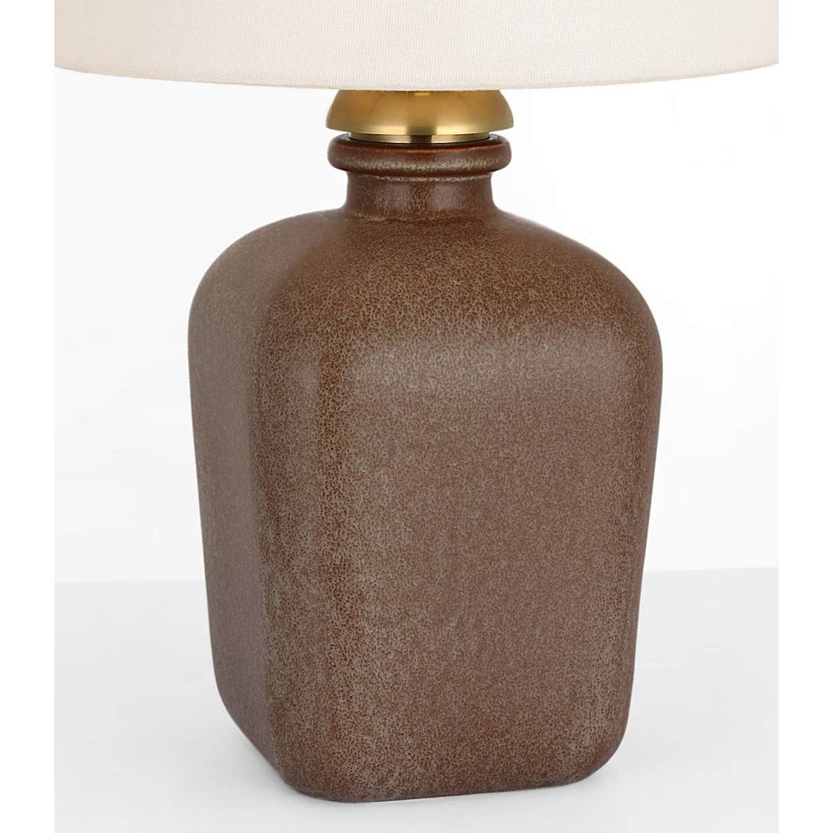 Thomas O'Brien Josy 17" Cordless Table Lamp in Positano Sand with Linen Shade W9.5" x H17"