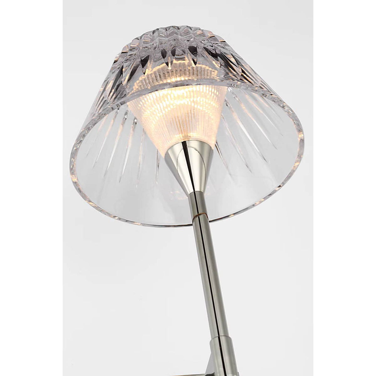 Waterford Blaze 14" Sconce in Polished Nickel with Clear Crystal W5.75" x H13.75" x E7.75"