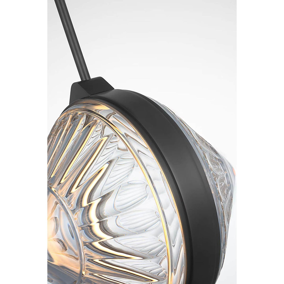 Waterford Copper Coast 15" Pendant in Bronze with Olive Cut Clear Crystal W15"
