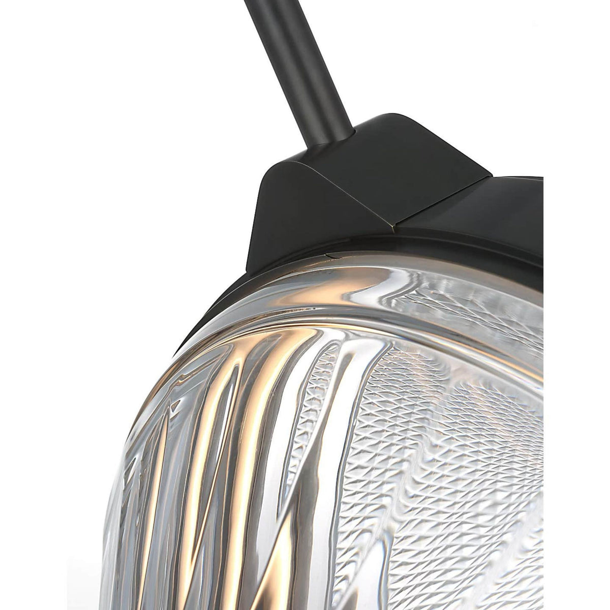 Waterford Copper Coast 15" Pendant in Bronze with Karo and Olive Cut Clear Crystal W15"