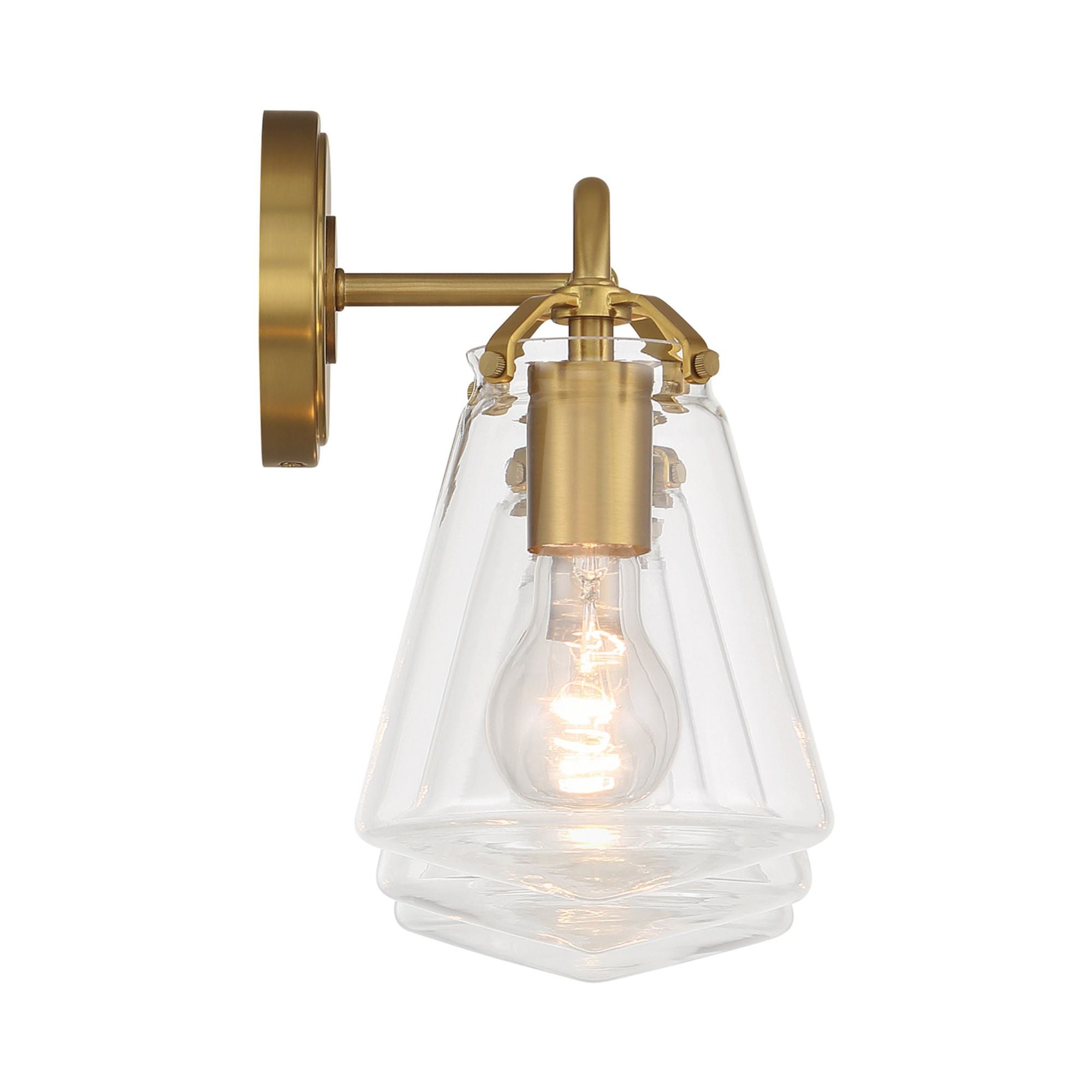 Voss 25'' Luxe Gold Bathroom Vanity Gold 25"W x 11.25"H x 7.25"D