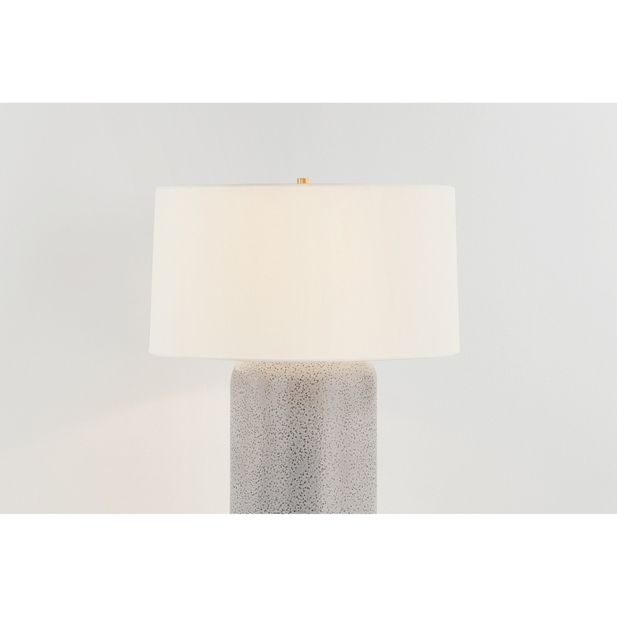 Washingtonville 1-Light Table Lamp in Aged Brass 22.5W x 31.25H
