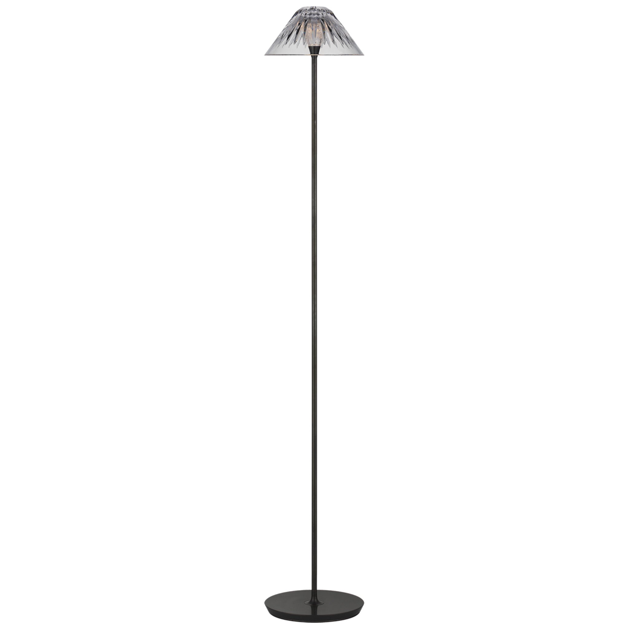 Waterford Blaze 55" Floor Lamp in Bronze with Clear Crystal W9.25" x H54.75"