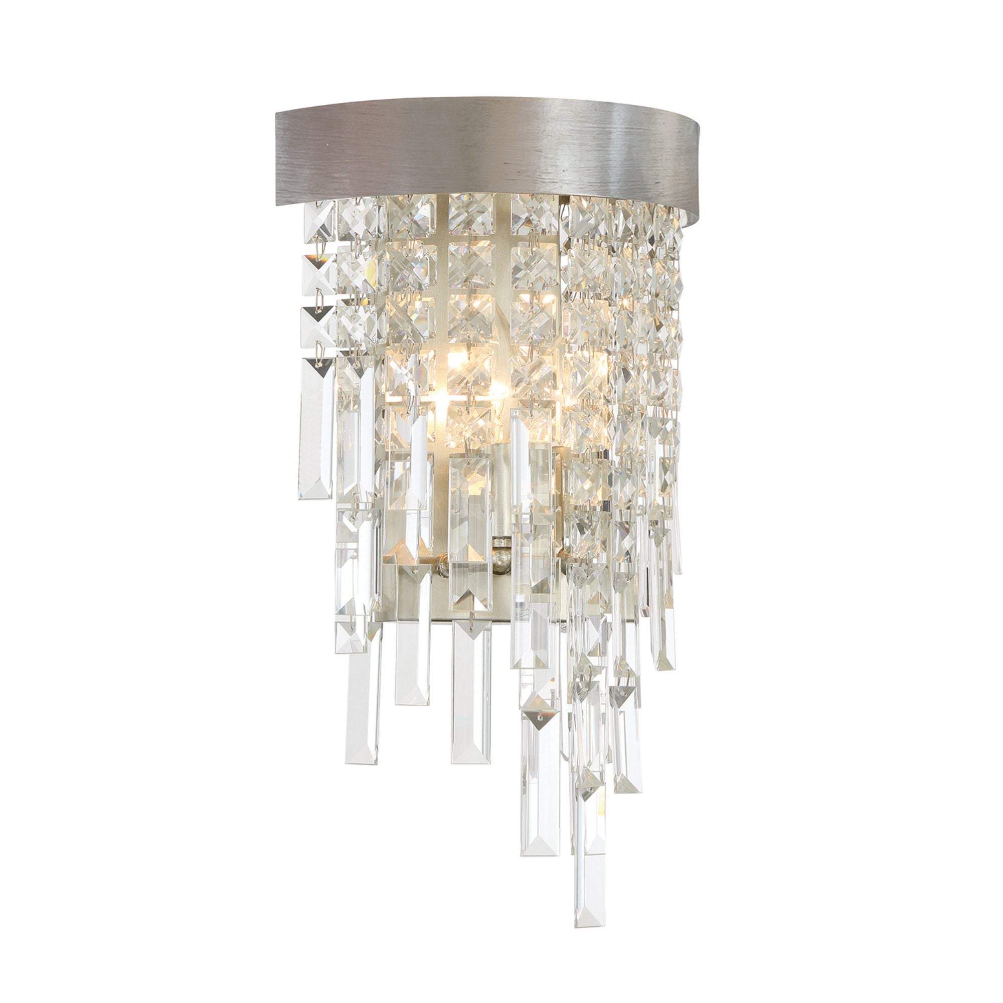 Winfield 9.75'' Antique Silver Sconce Silver 9.75"W x 17"H x 5.75"D