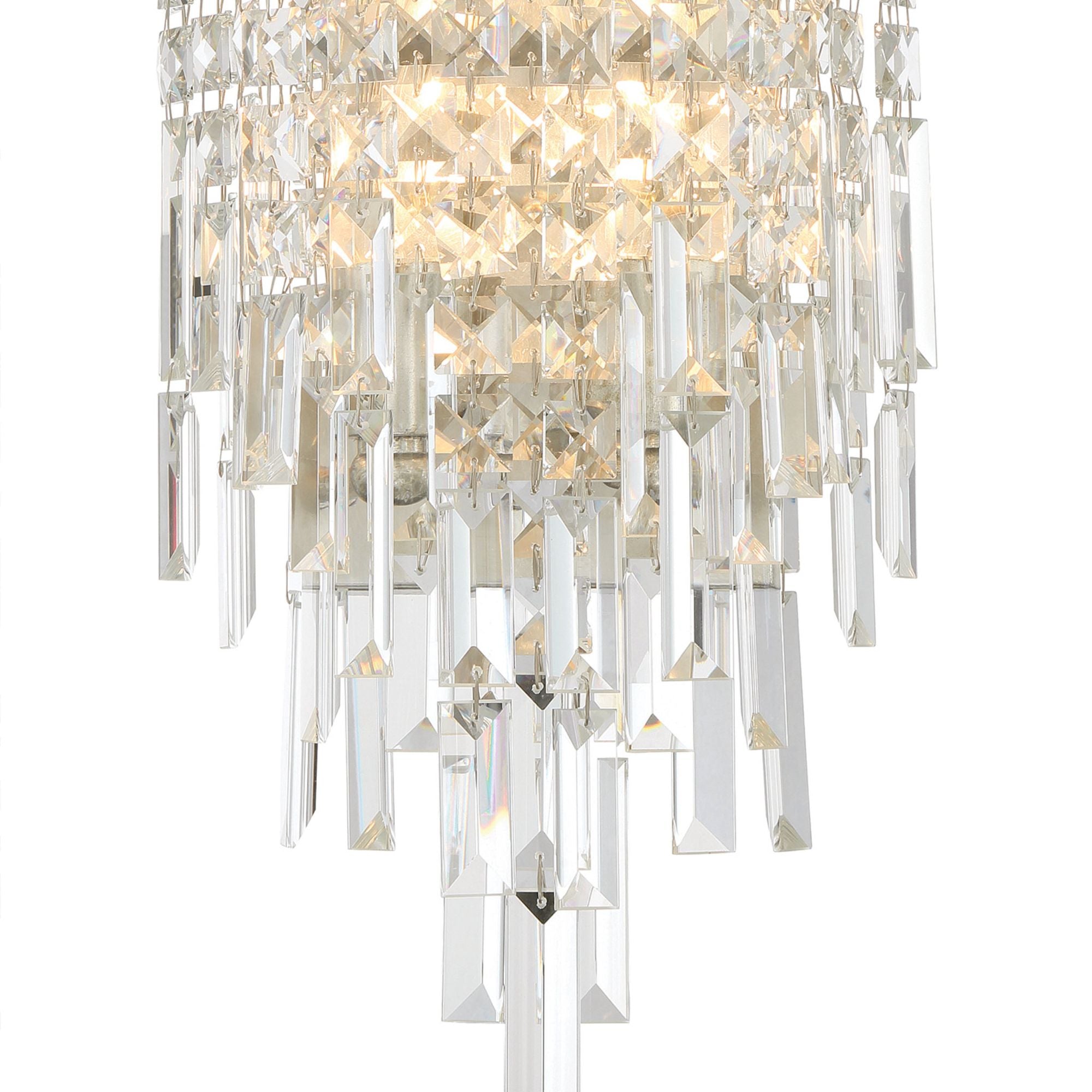 Winfield 9.75'' Antique Silver Sconce Silver 9.75"W x 17"H x 5.75"D