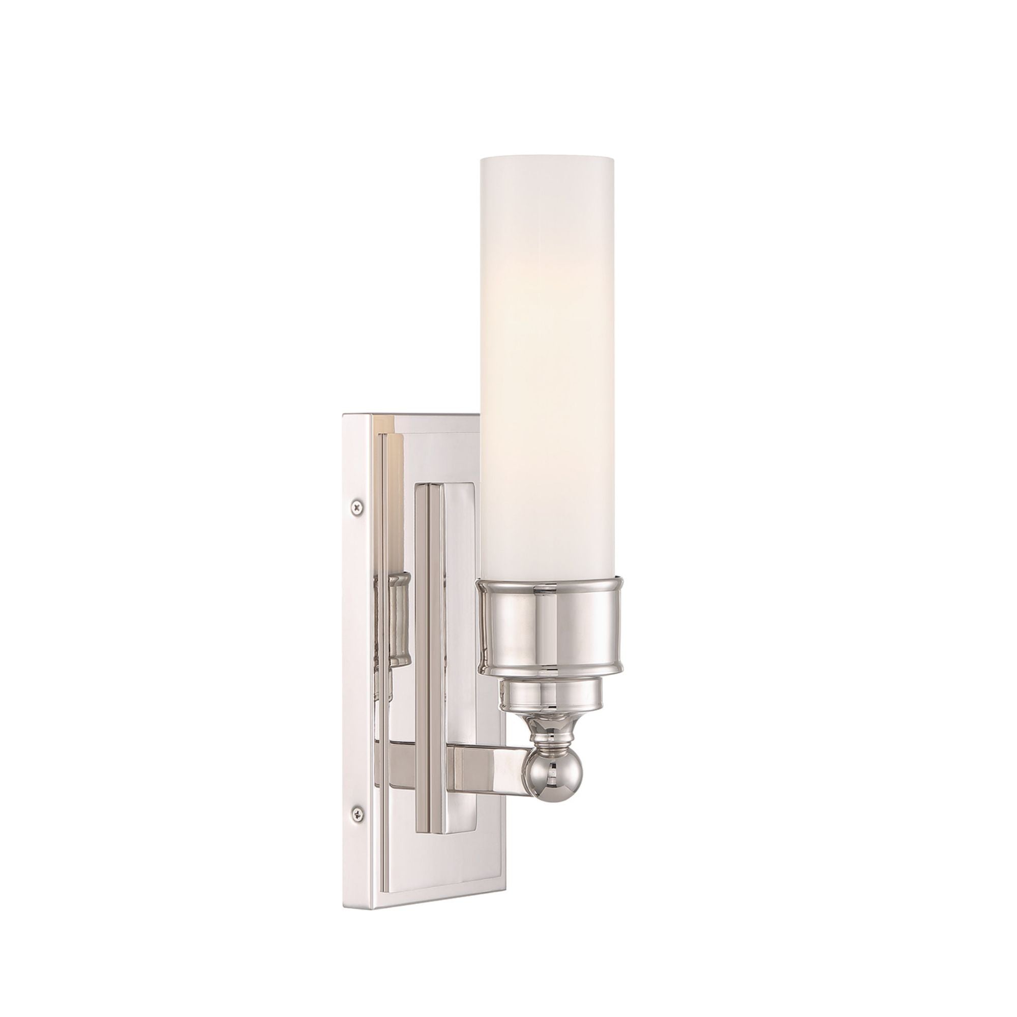 Wilcox 4.75'' LED Polished Nickel Sconce Silver 4.75"W x 15.25"H x 5"D