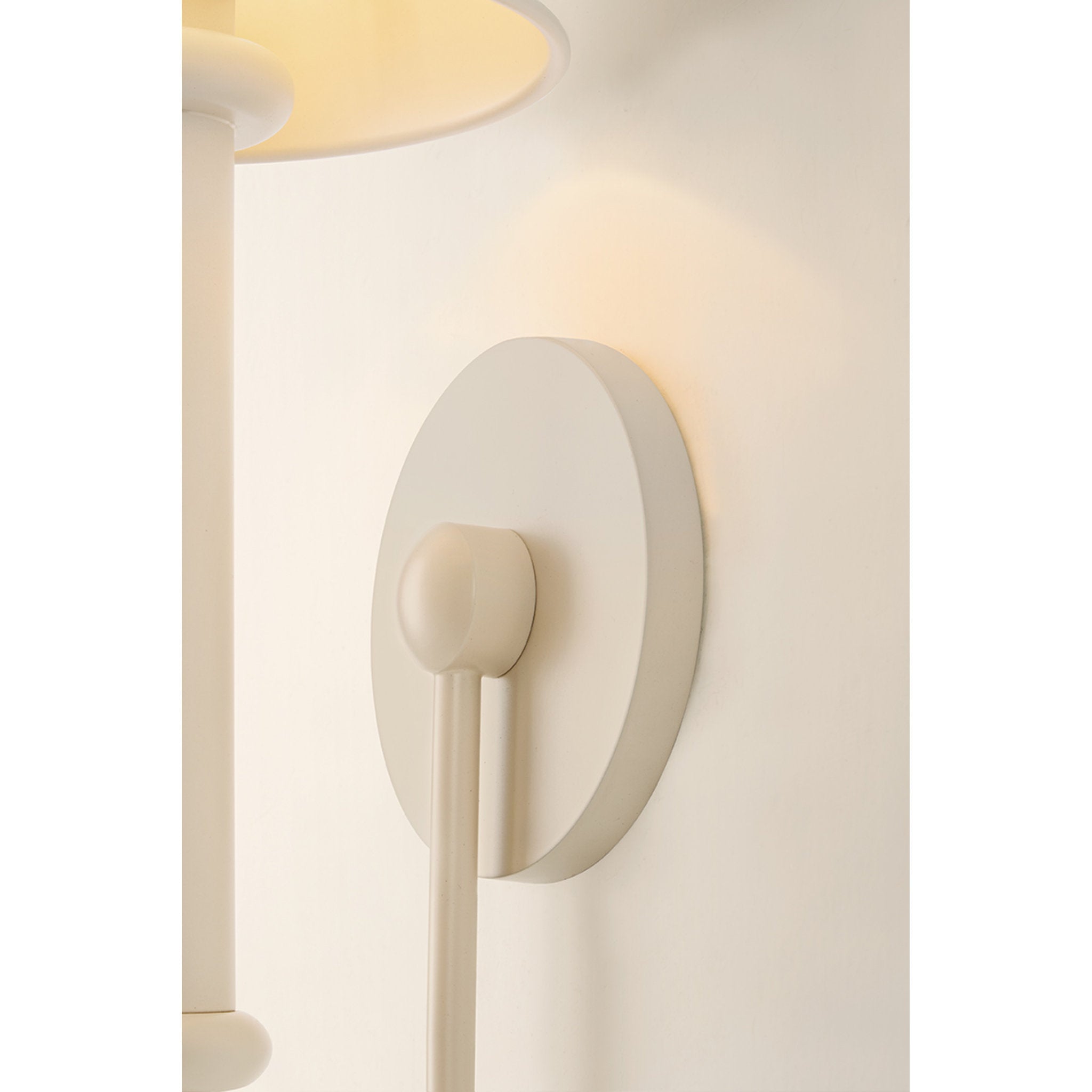 Yara 1-Light Wall Sconce in Soft Bisque 7L x 6.5W x 16.25H