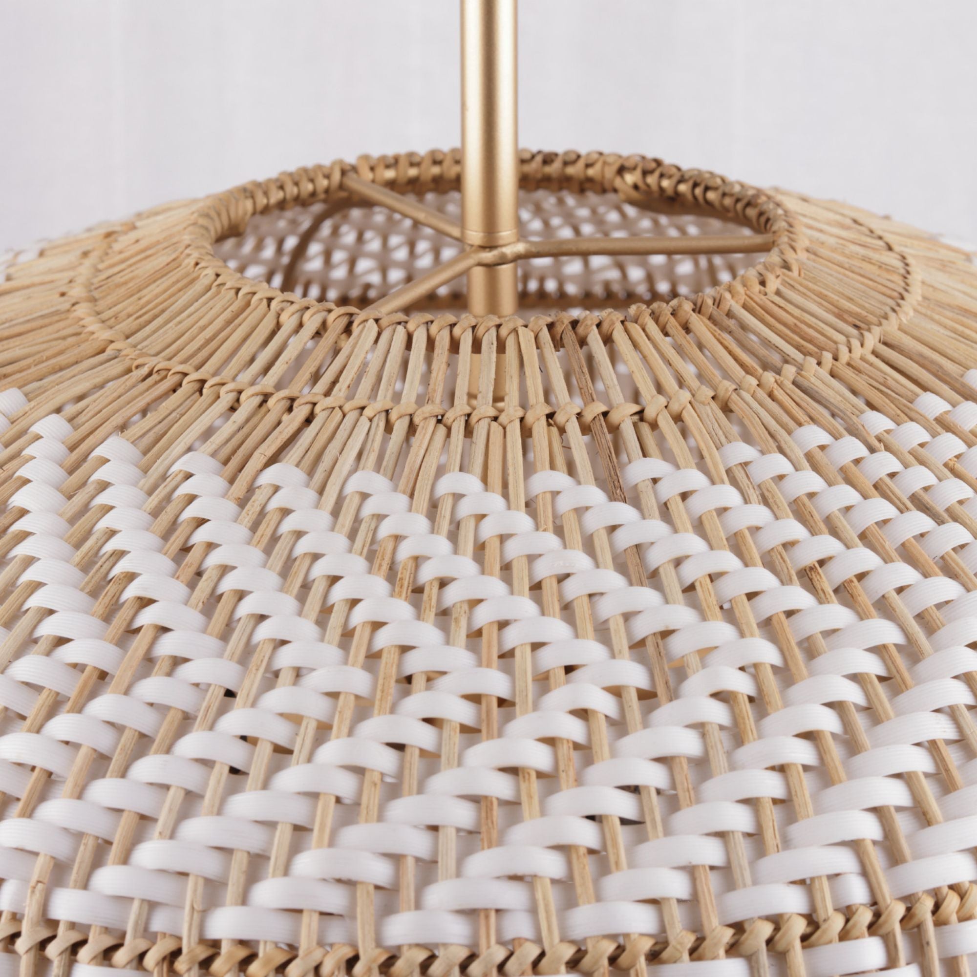 Zanzibar 4 Light Soft Gold Pendant 22"W x 11"H x 22"D