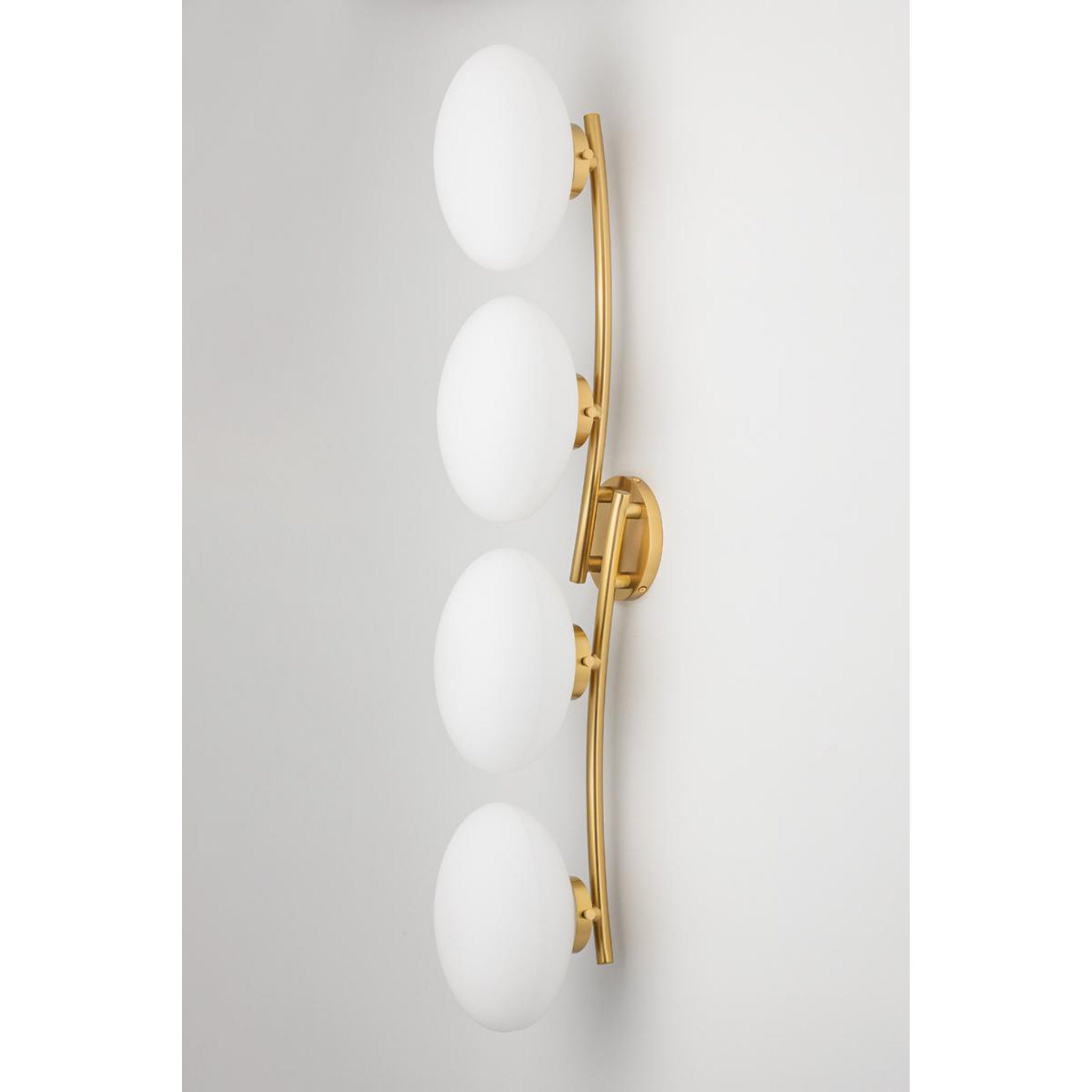 Wagner 12-Light Semi Flush in  Aged Brass 59.38L x 33.75W x 7.75H