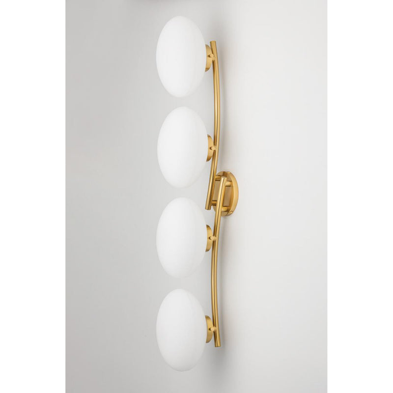 Wagner 6 Light Semi Flush in Old Bronze