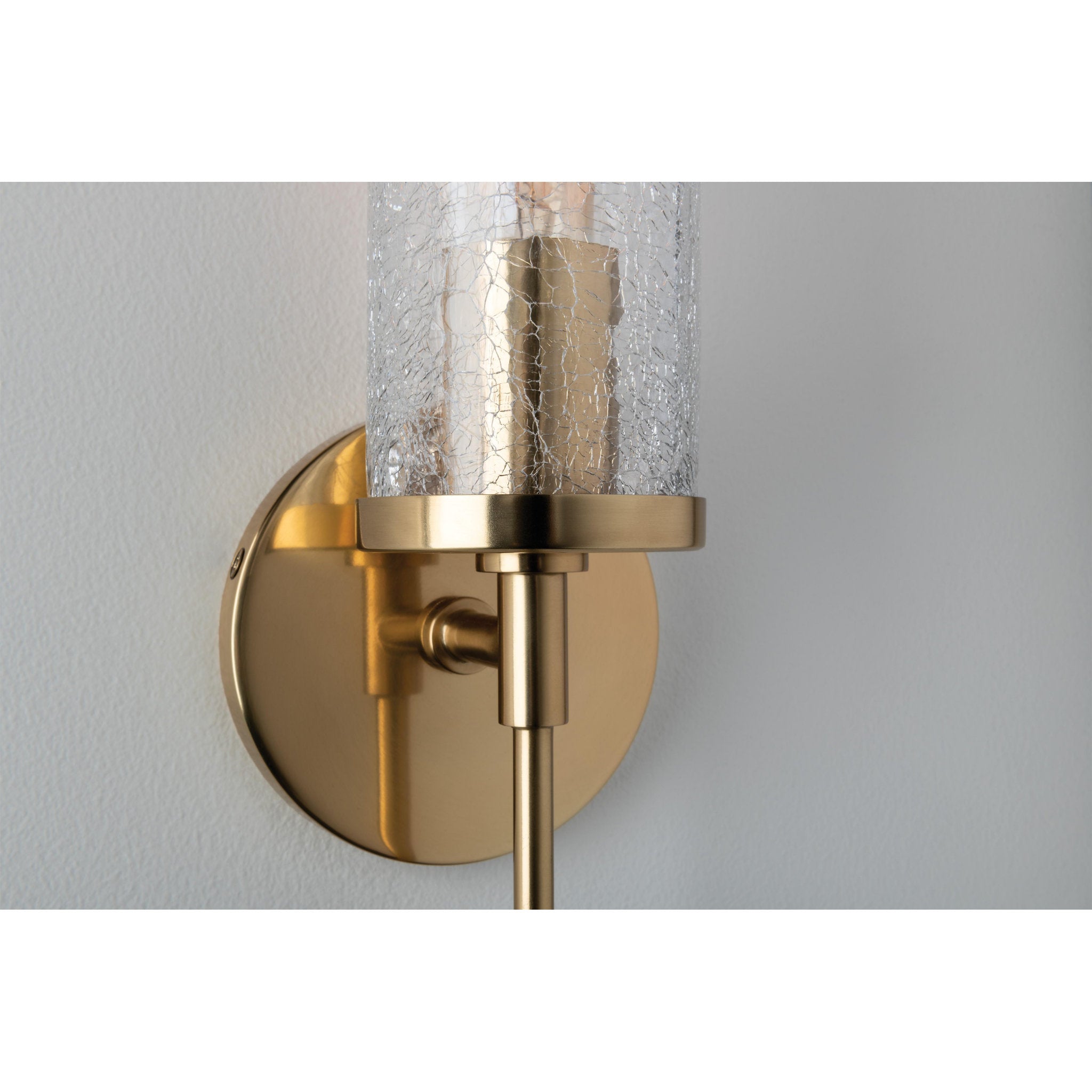 Olivia 1-Light Wall Sconce in  Polished Nickel 4.75L x 4.75W x 18.75H