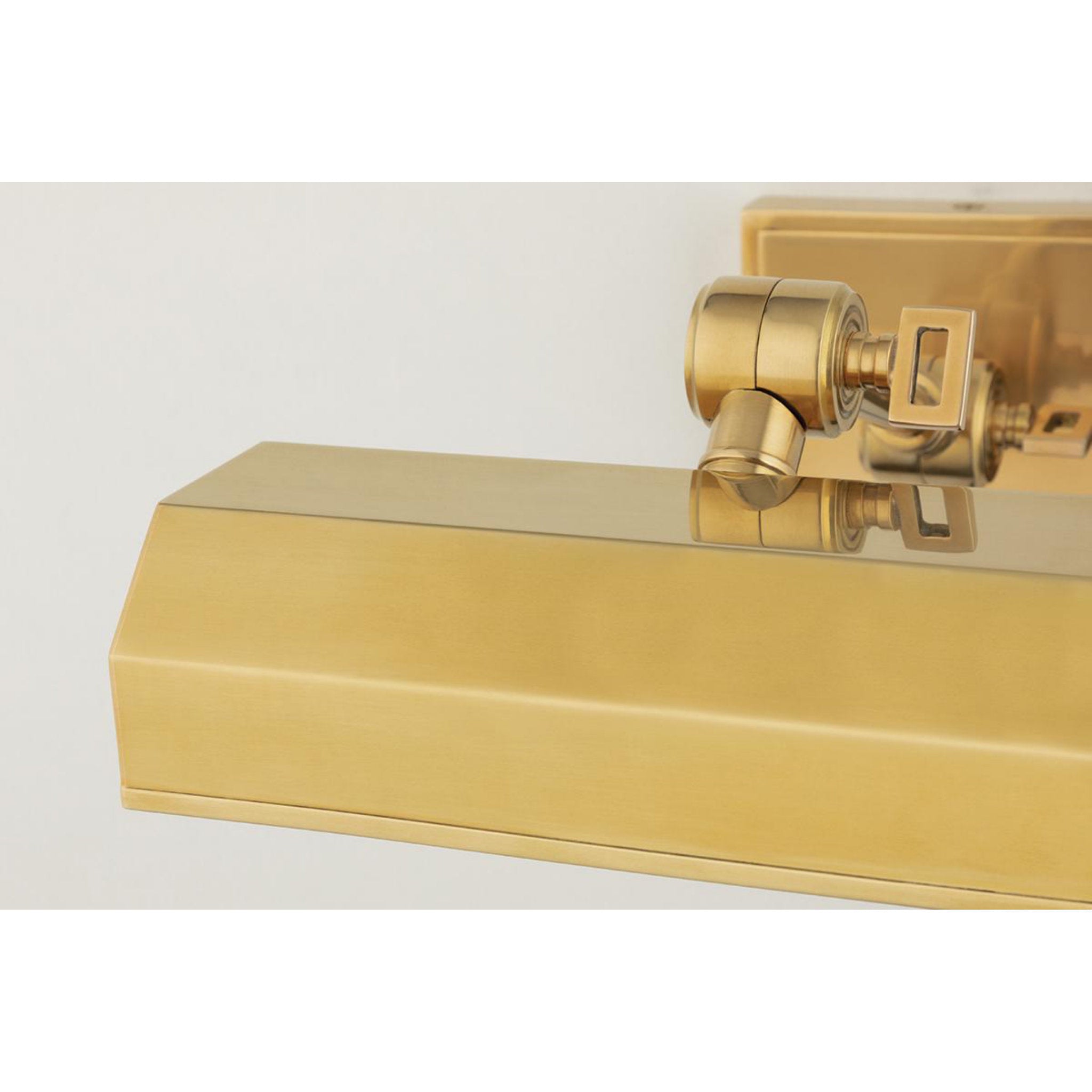 Woodbury 4-Light Picture Light in  Aged Brass 30L x 30W x 6H