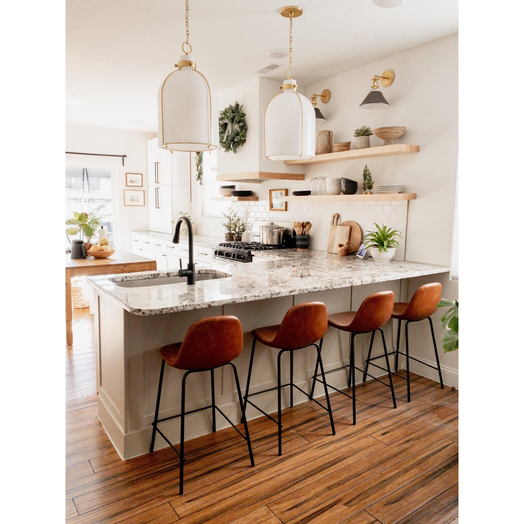 Metal No. 2 1-Light Wall Sconce in  Aged/Antique Distressed Bronze by  Mark D. Sikes 9.5L x 9.5W x 11H