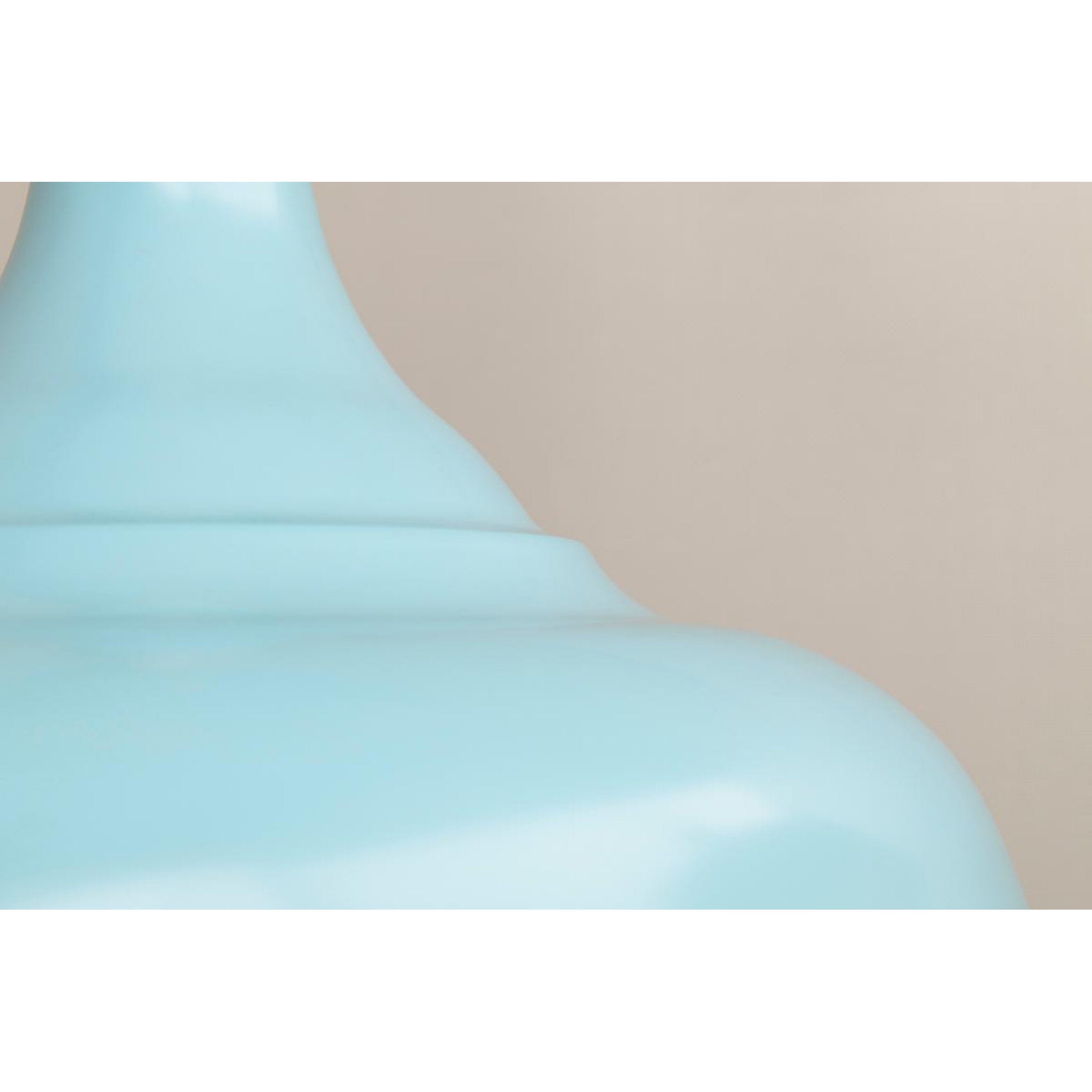 Painted No.1 3-Light Pendant in  Aged Brass/Leaf Green Combo by  Mark D. Sikes 18L x 18W x 16H