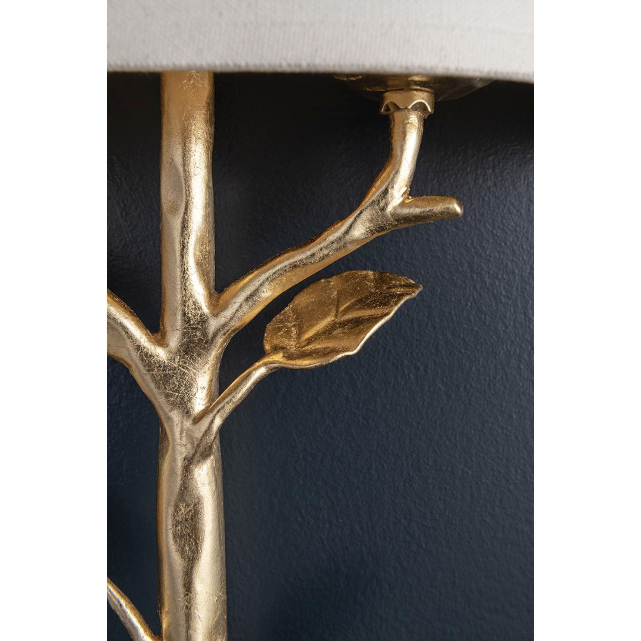 Almont 2 Light Wall Sconce in Gold Leaf