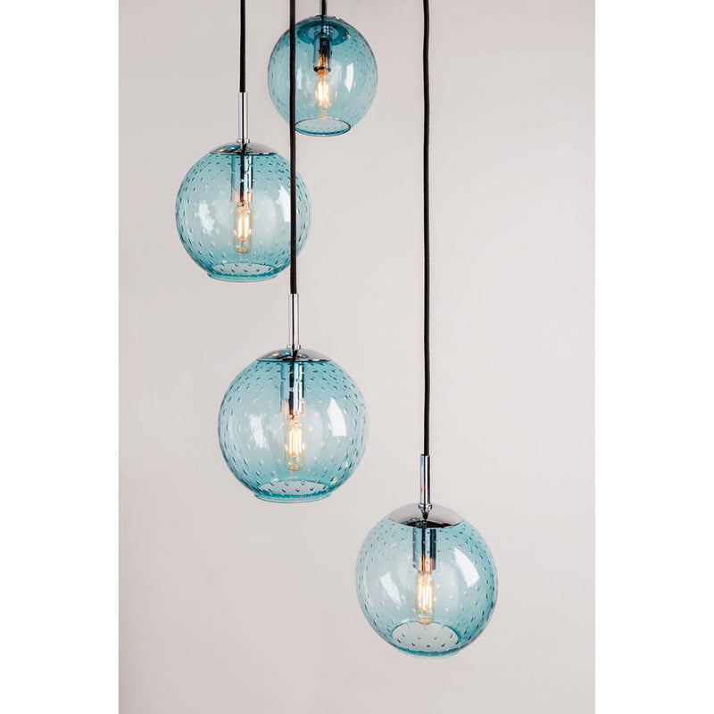 Rousseau 1 Light Pendant in Aged Brass