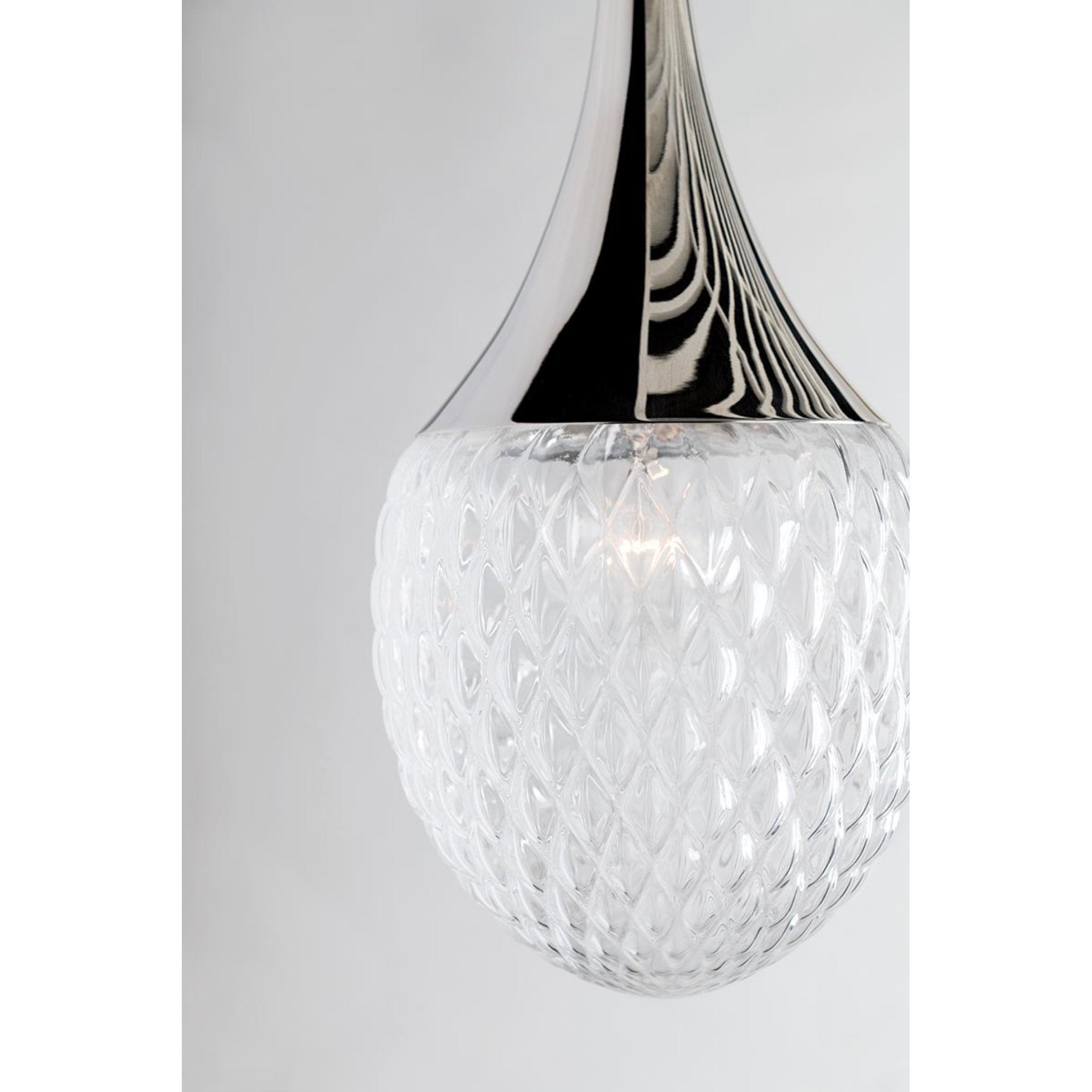 Bella 1-Light Pendant in  Aged Brass 8.5L x 8.5W x 12.75H