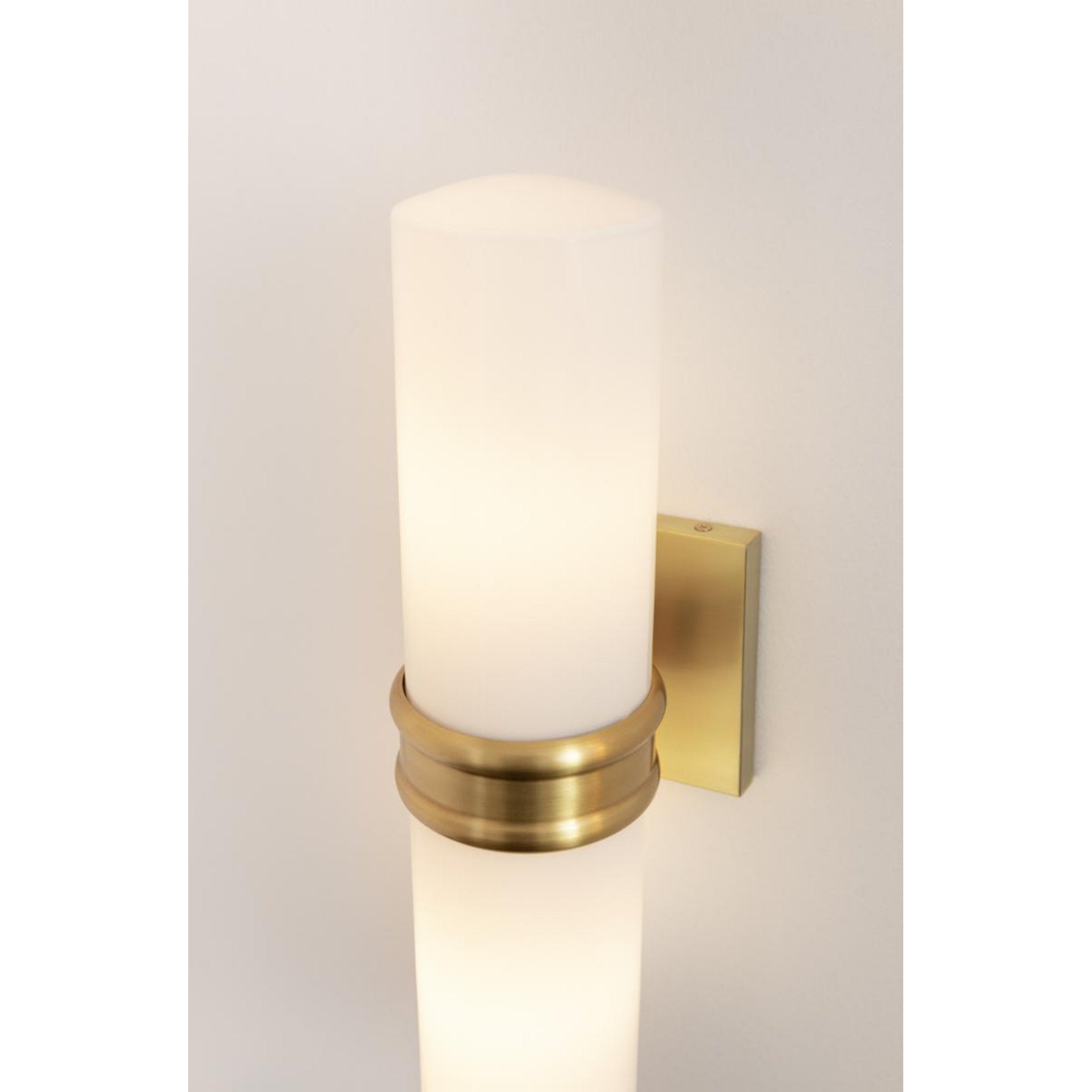 Natalie 2-Light Wall Sconce in Polished Nickel by Justin Crocker