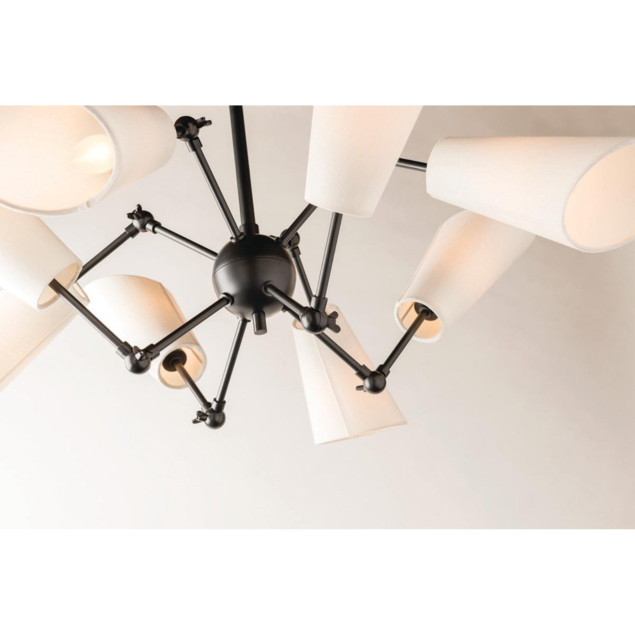 Buckingham 8-Light Chandelier in  Aged Brass 34.5L x 34.5W x 10H