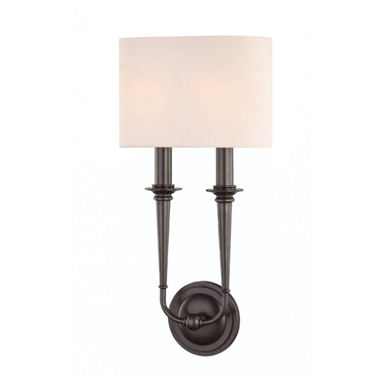 Lourdes 2 Light Wall Sconce in Old Bronze