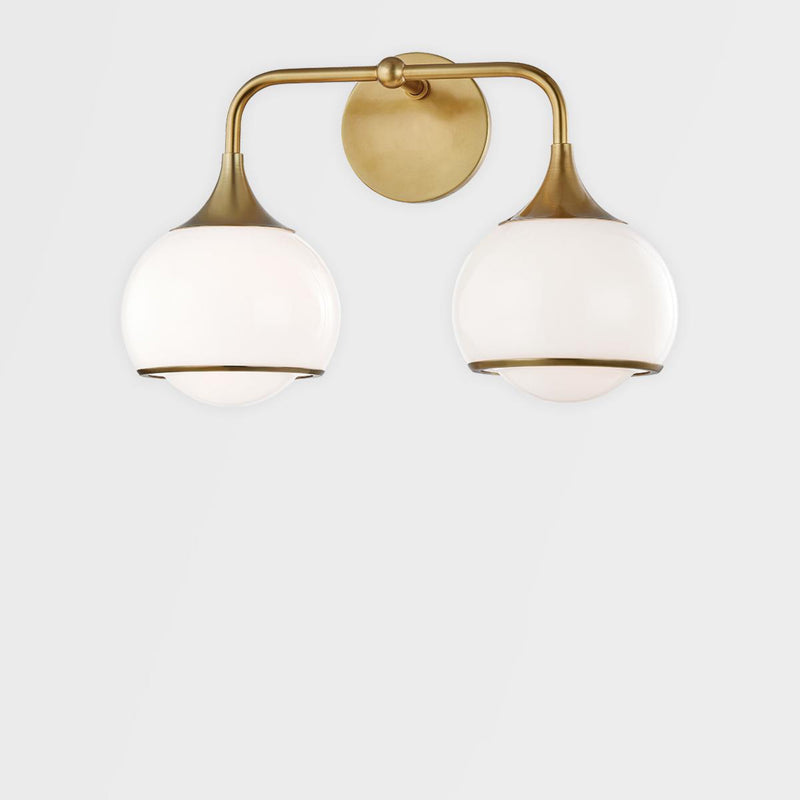 Reese 1 Light Pendant in Aged Brass