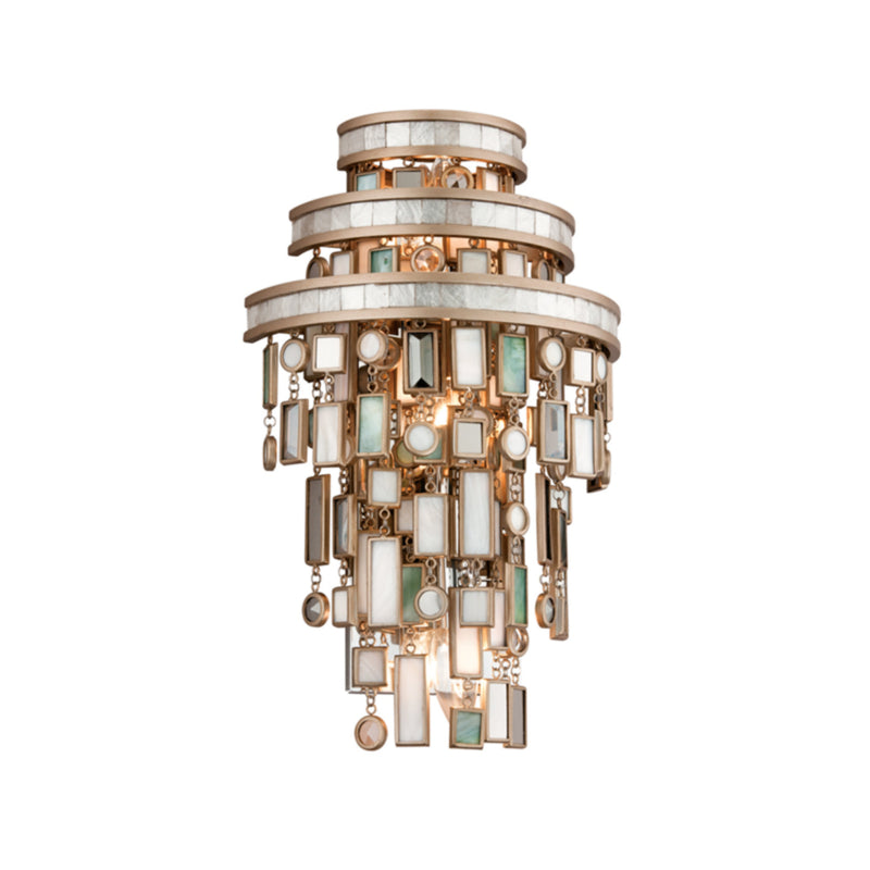 Dolcetti 3 Light Wall Sconce in Champagne Leaf