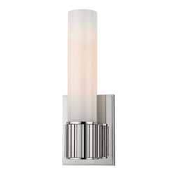 Fulton 1 Light Wall Sconce in Polished Nickel