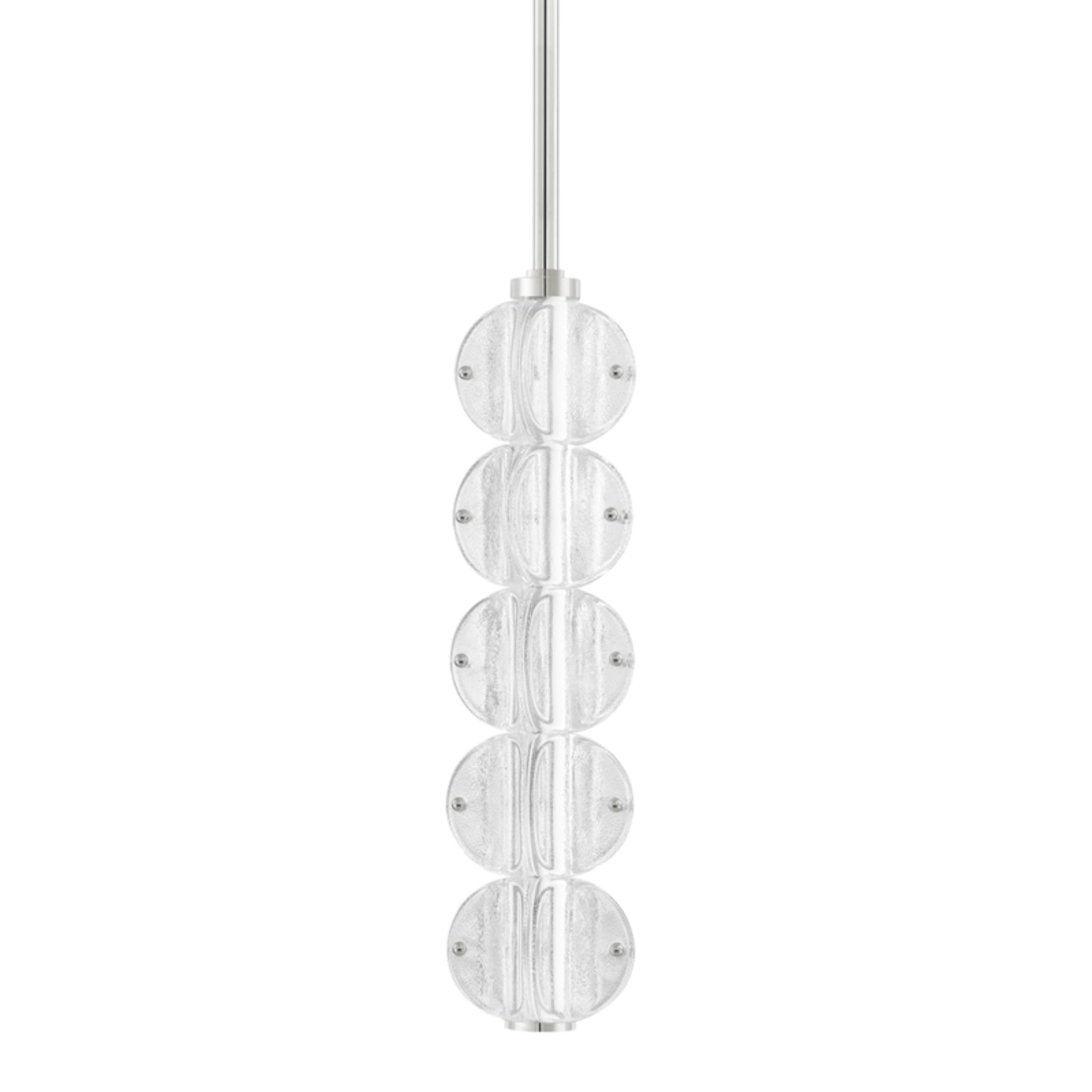 Lindley 5-Light Pendant in  Polished Nickel 5L x 5W x 18.75H