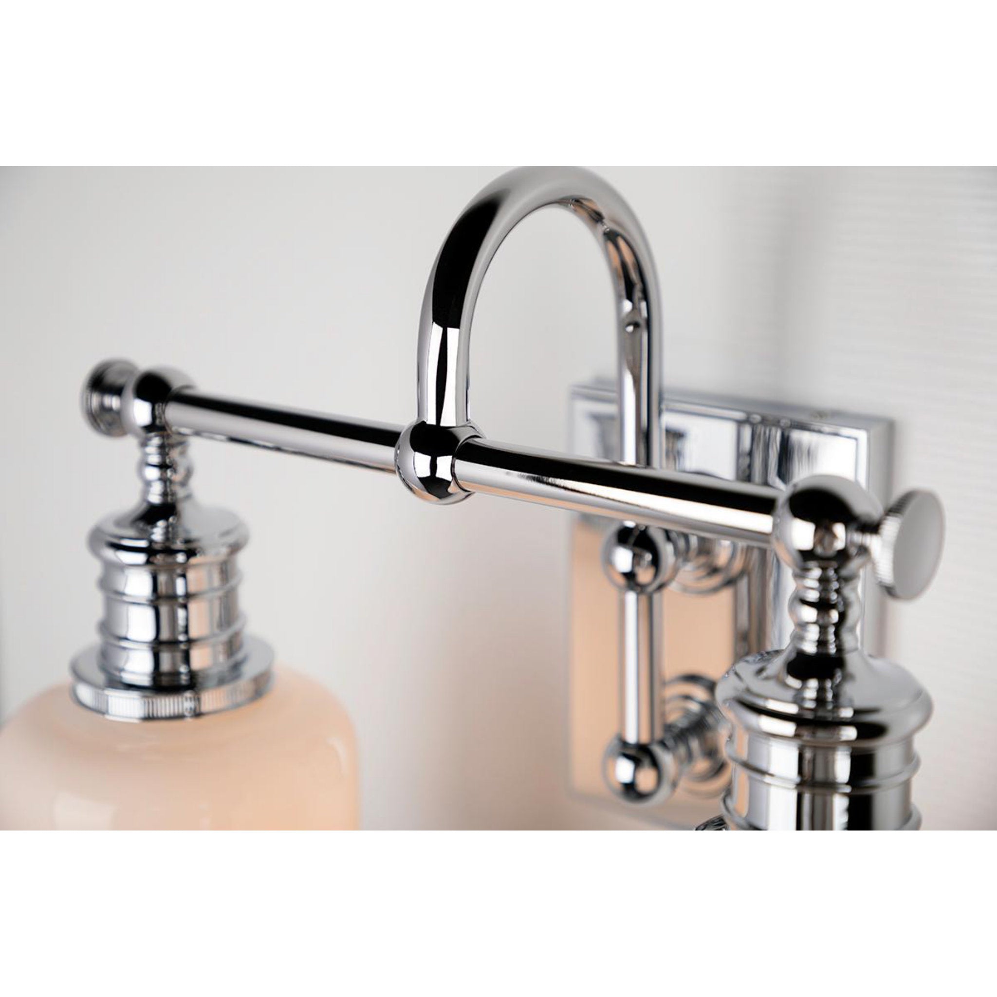 Keswick 1-Light Bath and Vanity in  Satin Nickel 5L x 5W x 11H