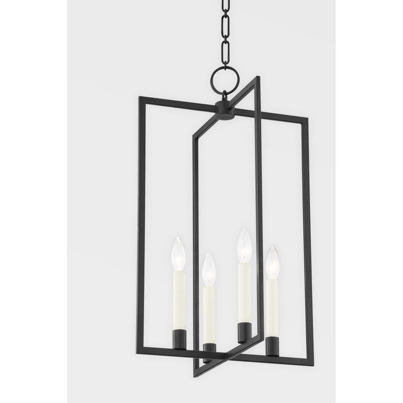 Middleborough 4 Light Lantern in Aged Iron by Mark D. Sikes