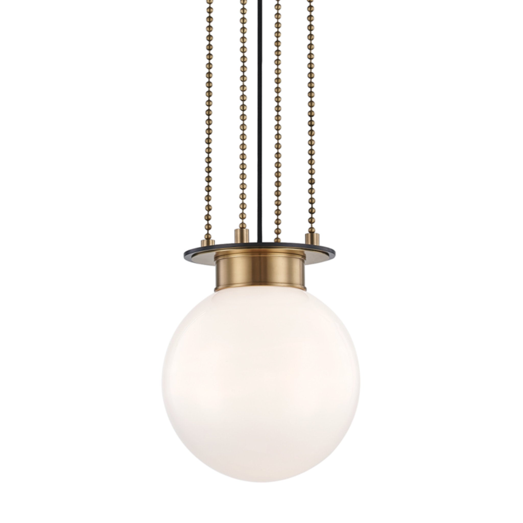 Gunther 1-Light Pendant in  Aged Old Bronze 11L x 11W x 12.25H