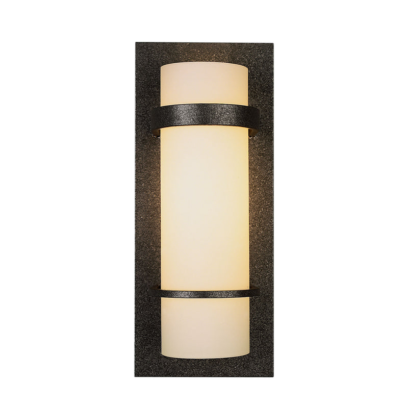 Hubbardton Forge 205812-1015 Wall Light Banded Sconce in Natural Iron