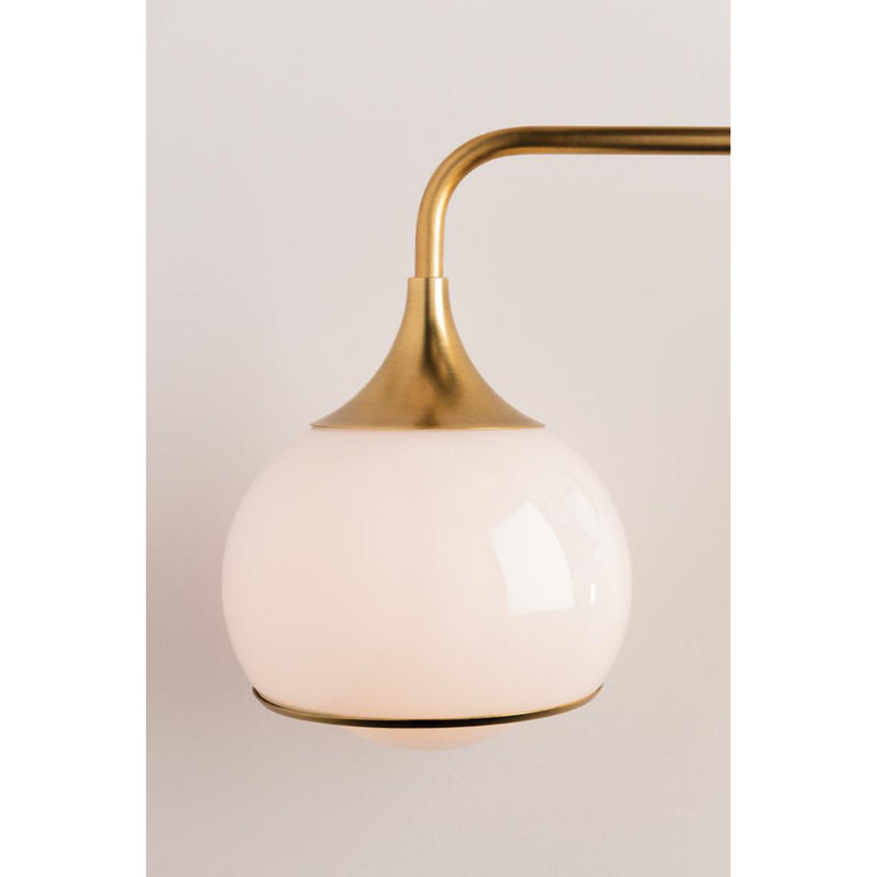 Reese 1 Light Pendant in Aged Brass