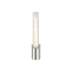 Pylon 1 Light Wall Sconce in Polished Nickel