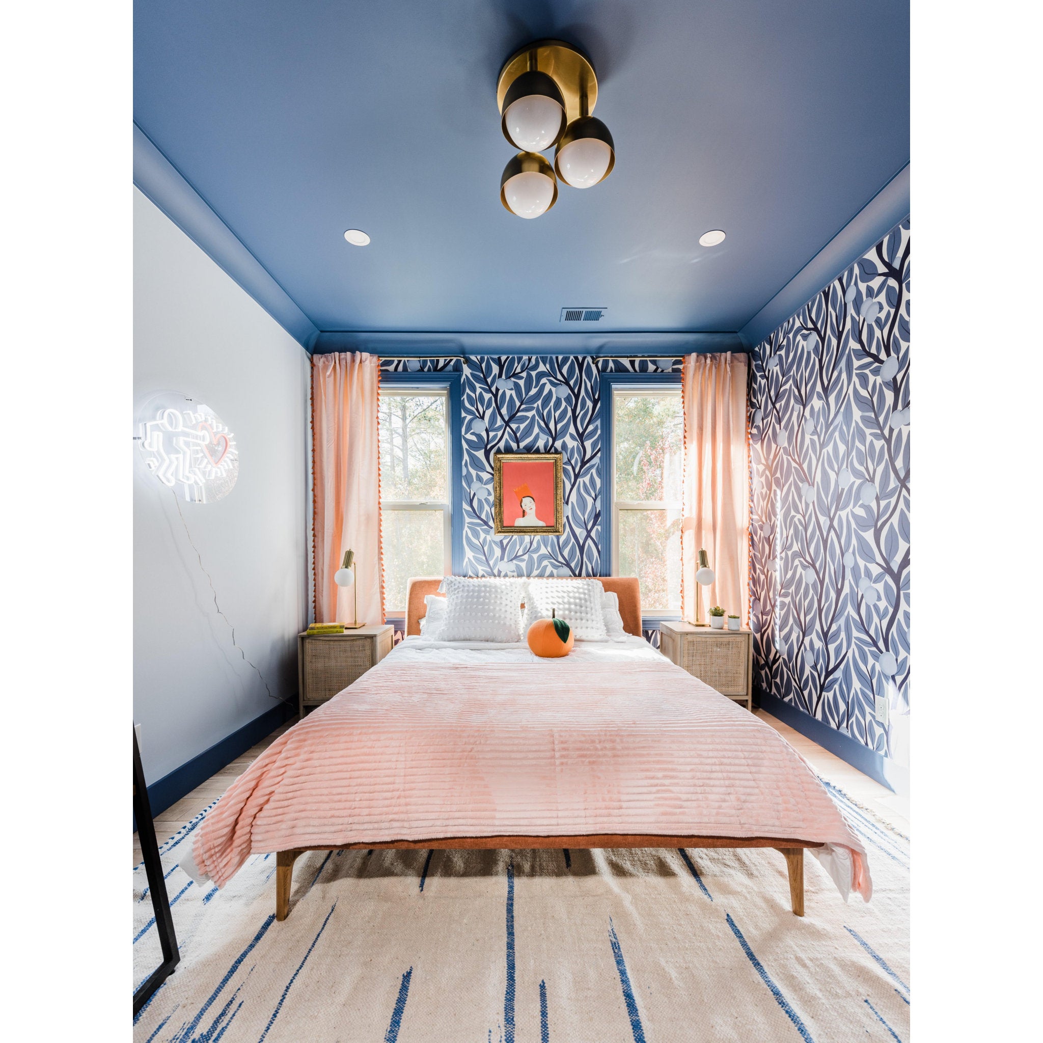 Foster 3-Light Semi Flush in  Aged Brass 18.75L x 18.75W x 13.5H