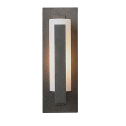 Hubbardton Forge 217185-1015 Wall Light Forged Vertical Bar Sconce in Natural Iron