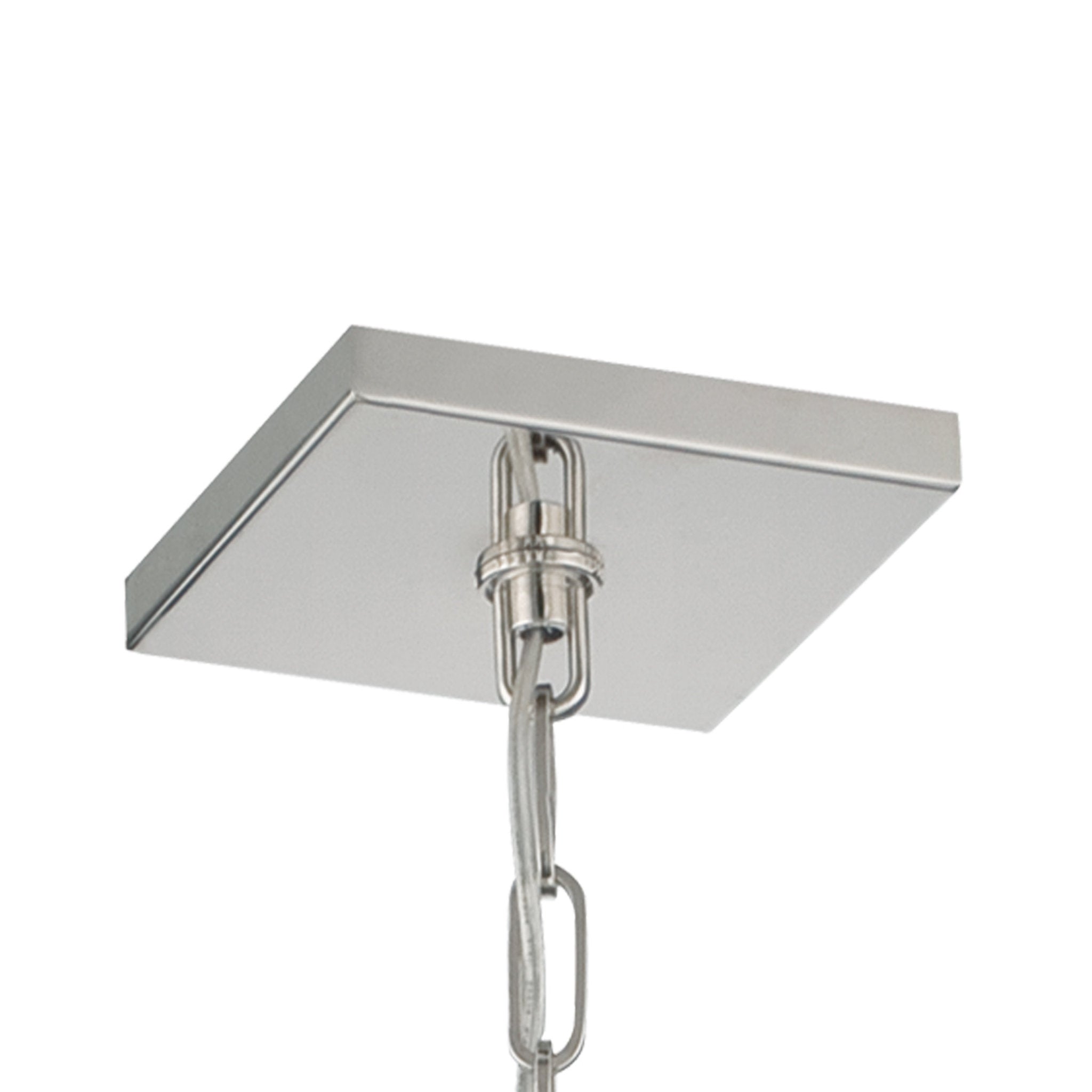 Libby Langdon Sylvan 11.5'' Polished Nickel Pendant Silver 11.5"W x 18.25"H x 11.5"D