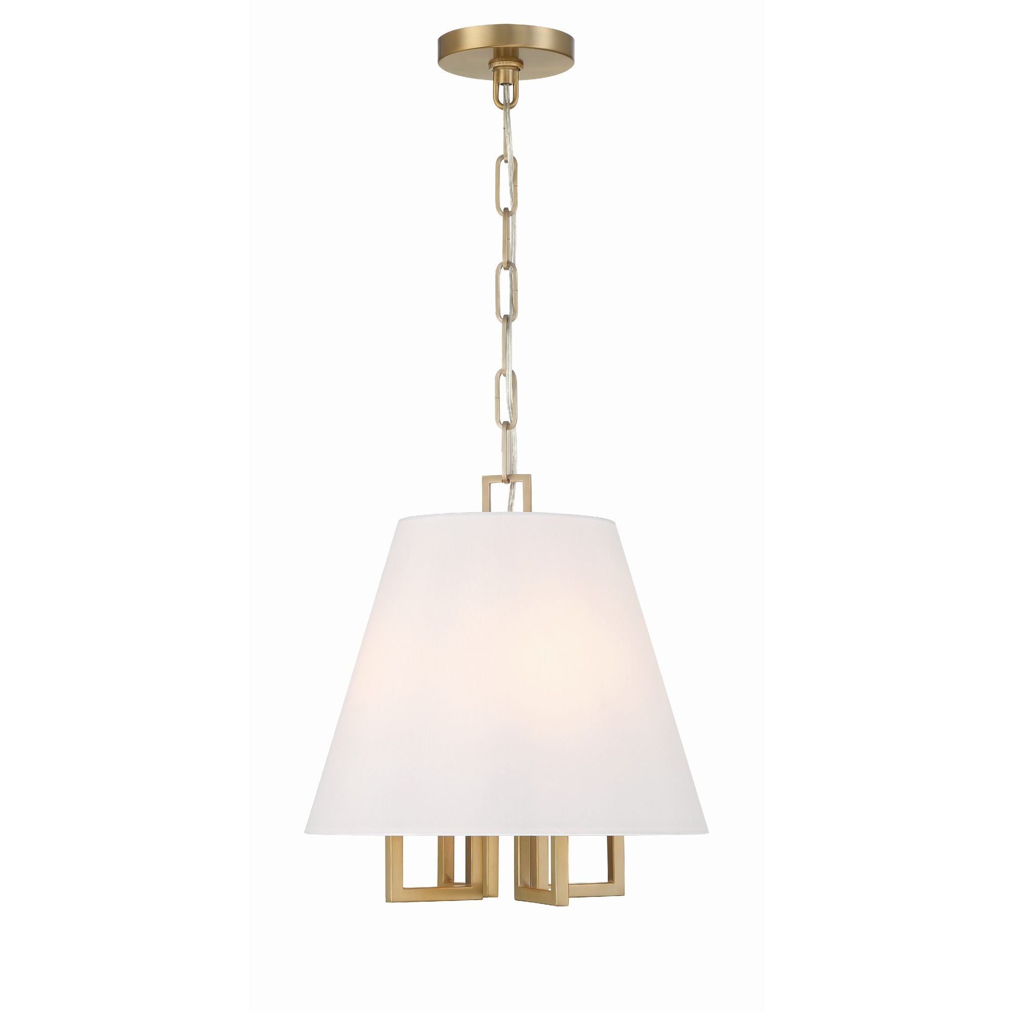 Libby Langdon Westwood 13.5'' Vibrant Gold Chandelier Gold 13.5"W x 14.25"H x 13.5"D