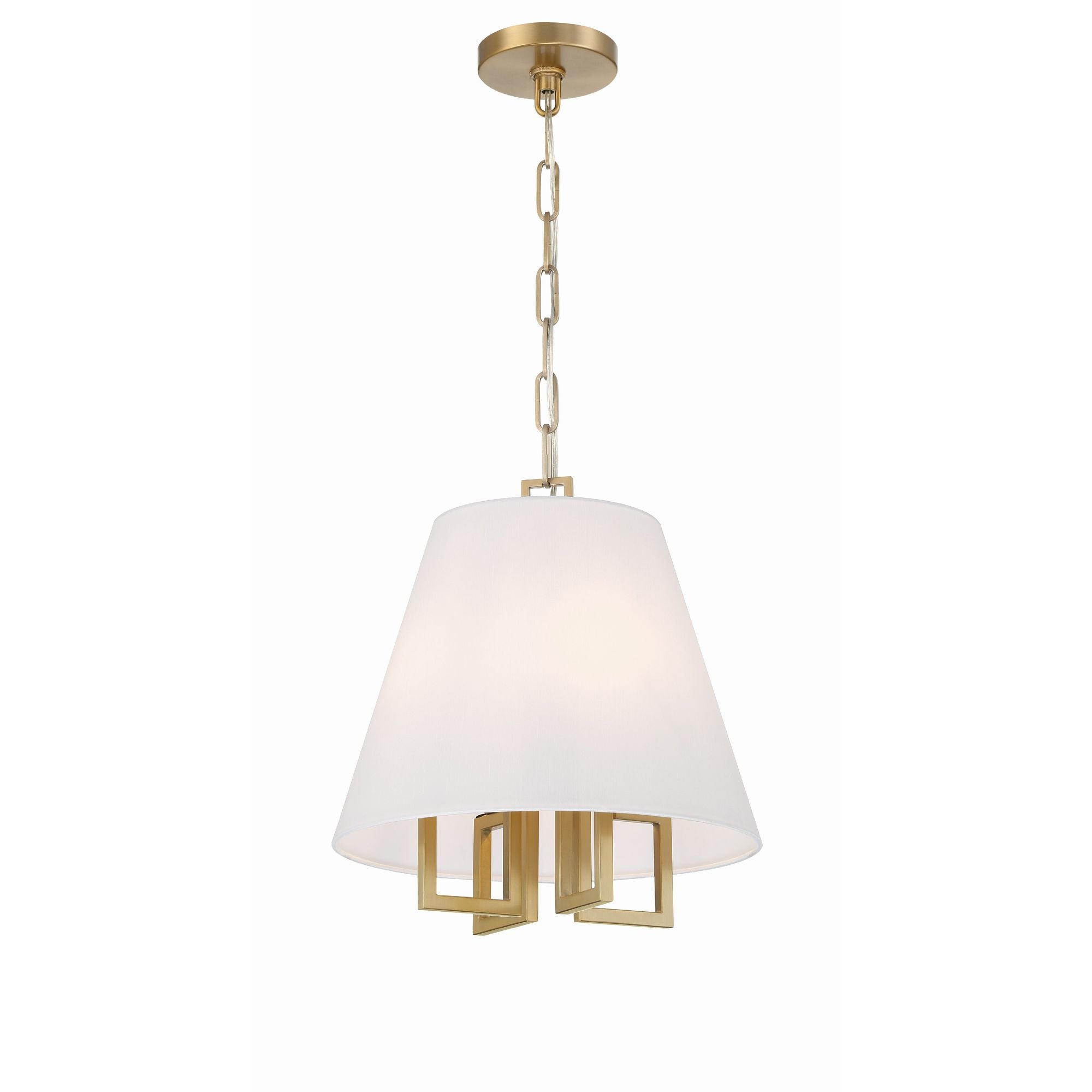 Libby Langdon Westwood 13.5'' Vibrant Gold Chandelier Gold 13.5"W x 14.25"H x 13.5"D