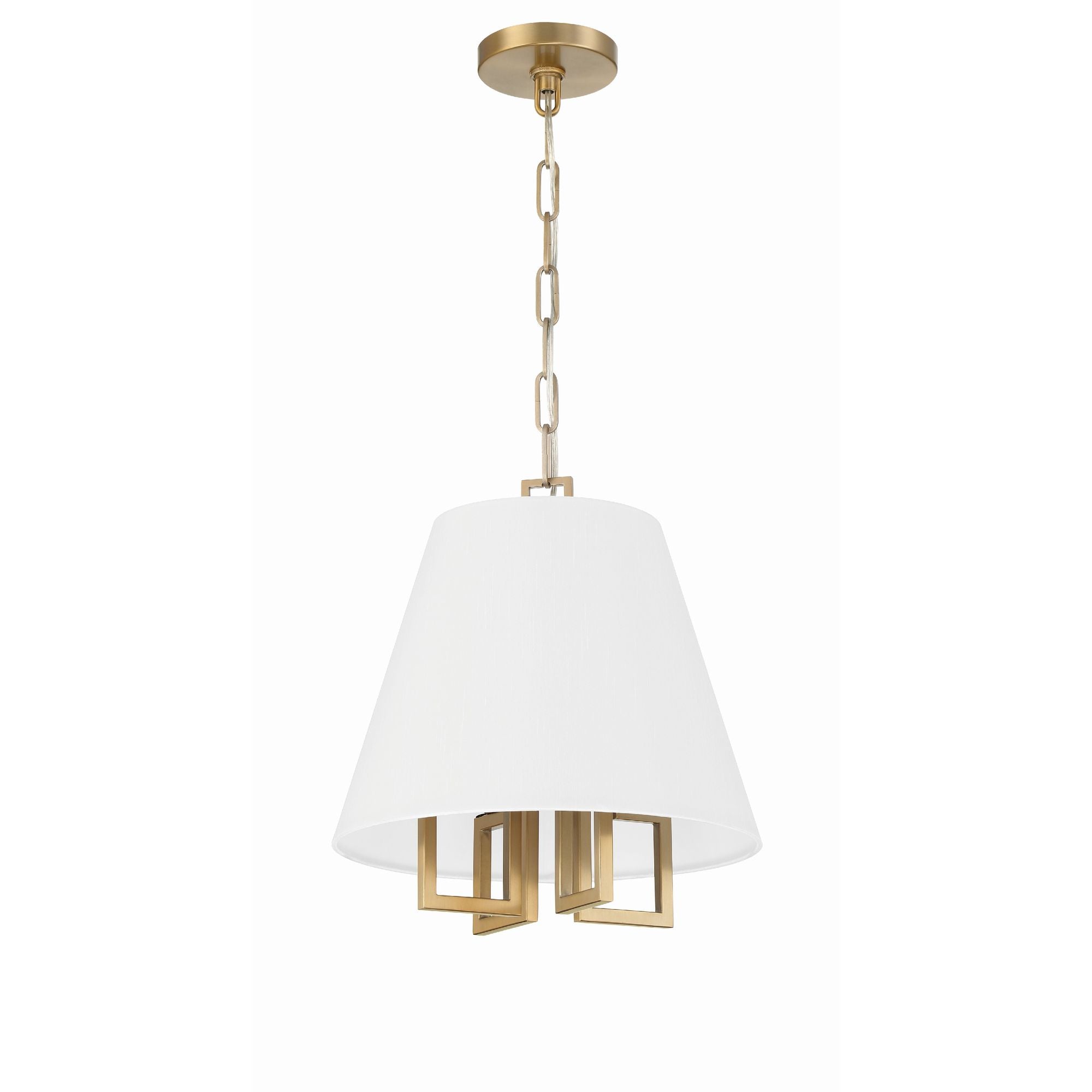 Libby Langdon Westwood 13.5'' Vibrant Gold Chandelier Gold 13.5"W x 14.25"H x 13.5"D