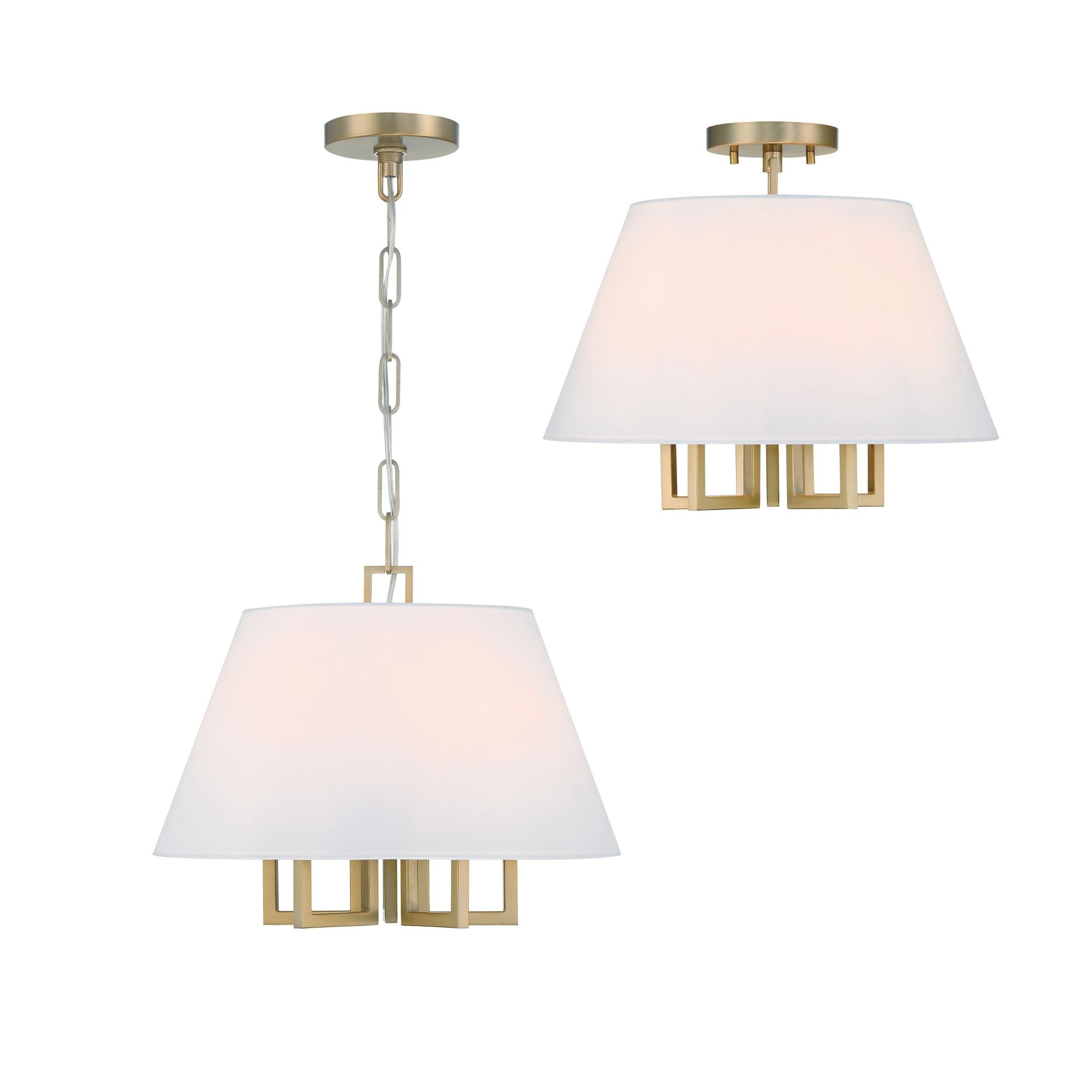 Libby Langdon for Crystorama Westwood 5 Light Vibrant Gold Mini Chandelier