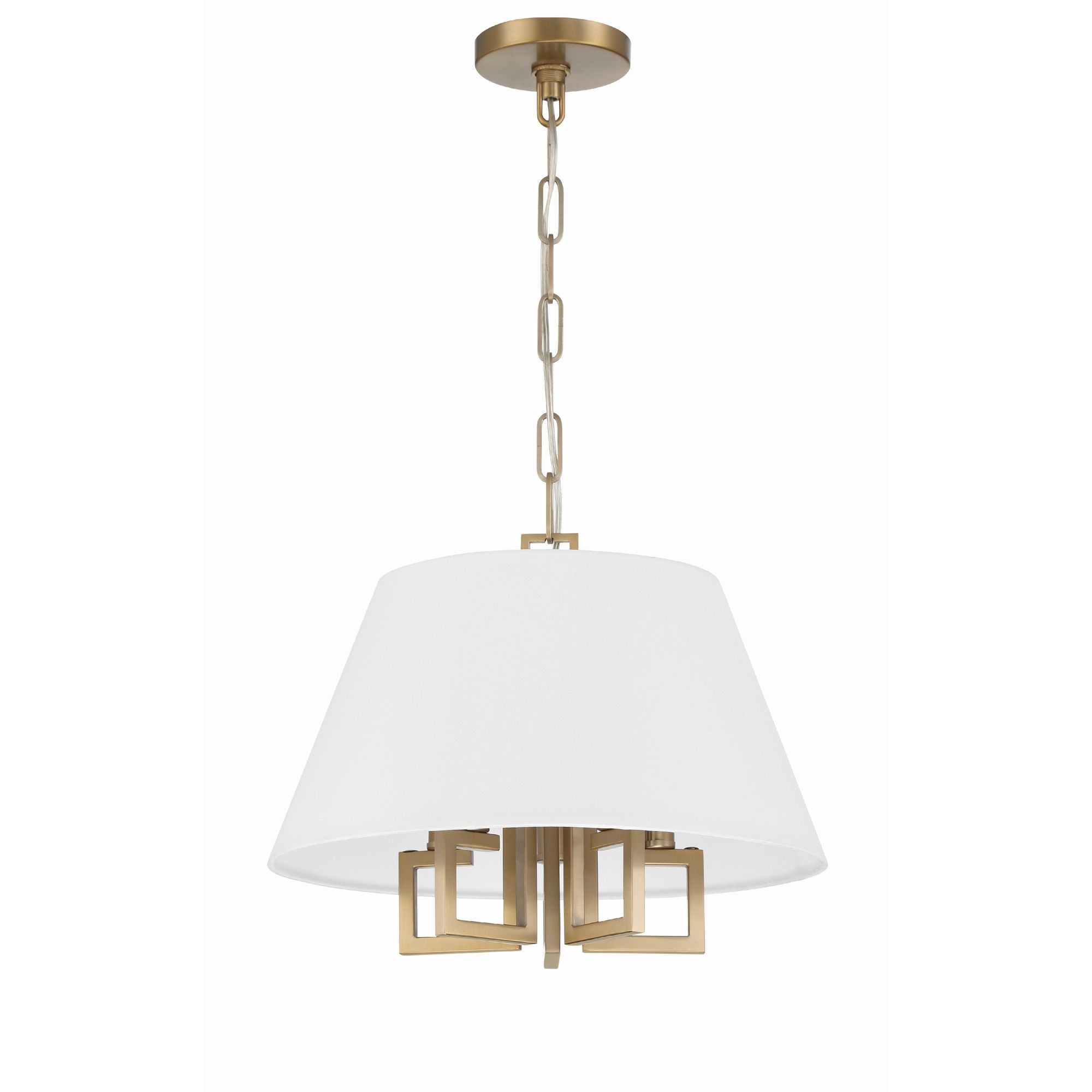 Libby Langdon for Crystorama Westwood 5 Light Vibrant Gold Mini Chandelier